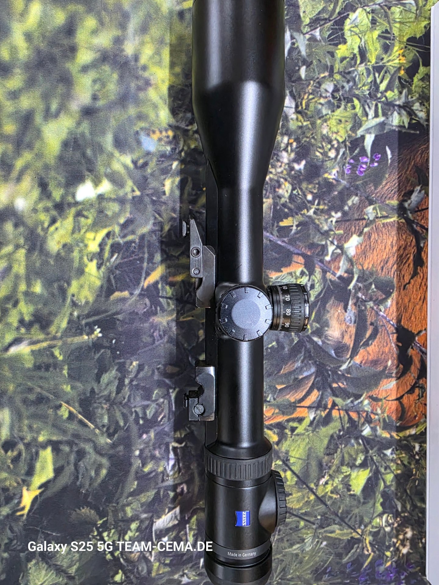 Zeiss Victory V8 in 4,8 - 35 M x 60 LA 60 mit Schiene, EAW Obt. S 202, AVS Seite und Höhe, wie neu! – Bild 3