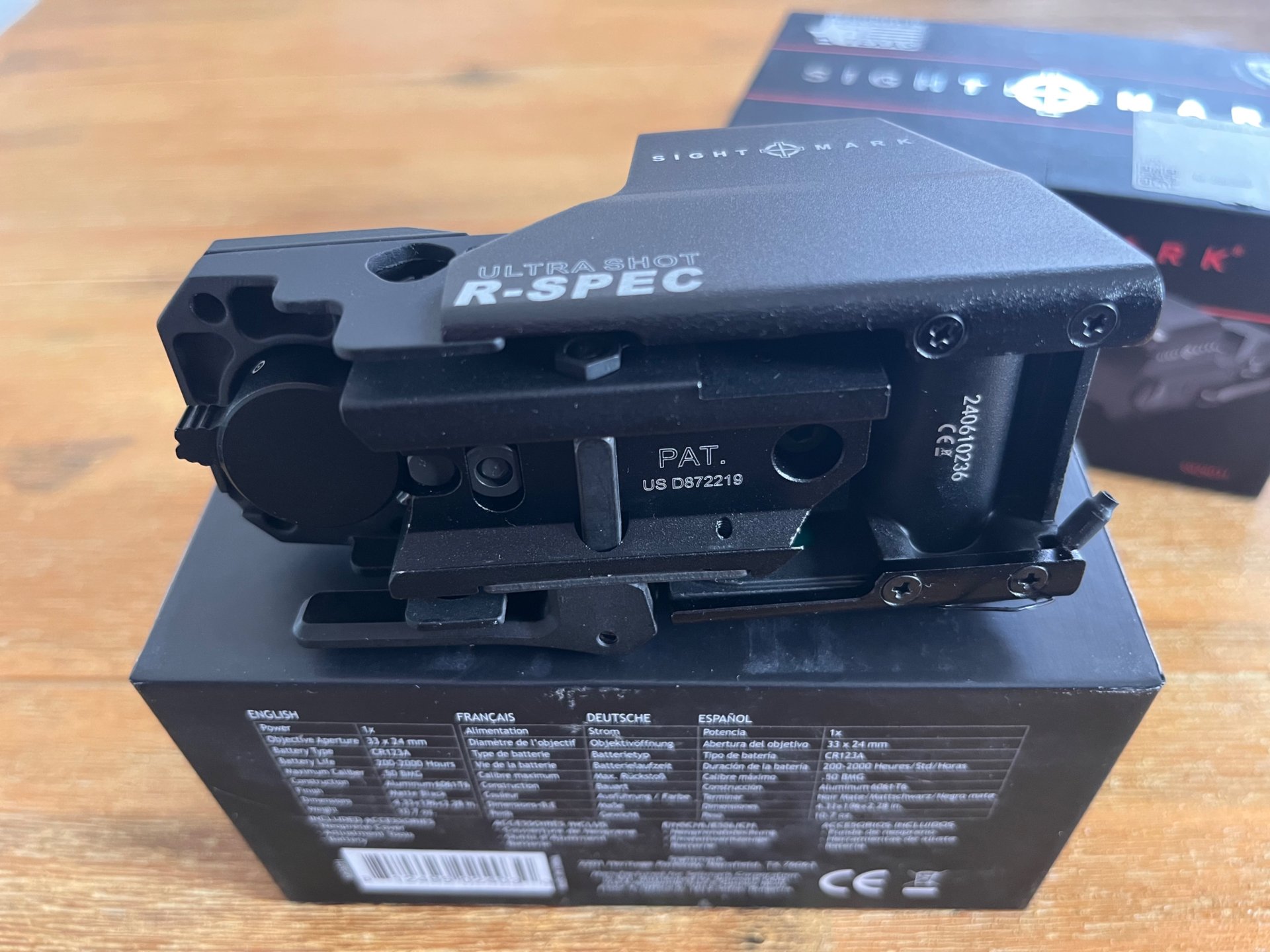 *NEU* Sight Mark Ultra Shot R-spec Reflex Visier red/green dot – Bild 4