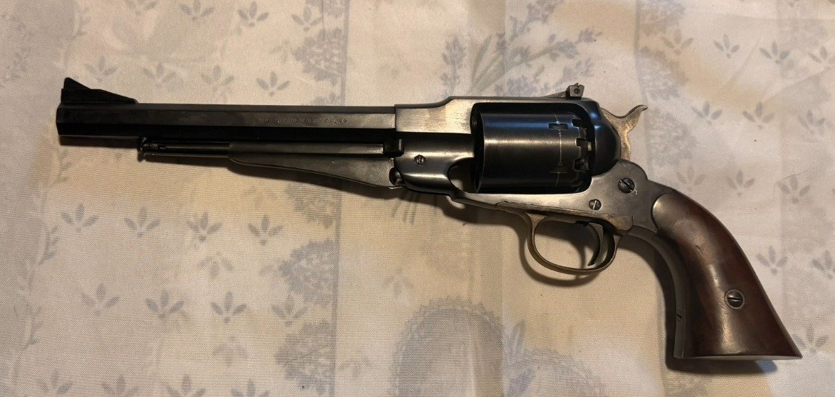 Uberti- Remington Perkussionsrevolver New Model Army 1858 Kal. .44 – Bild 2