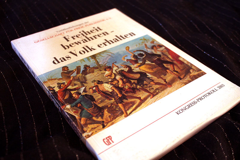 Freiheit bewahren - das Volk erhalten - Gesellschaft für freie Publizistik – Bild 1