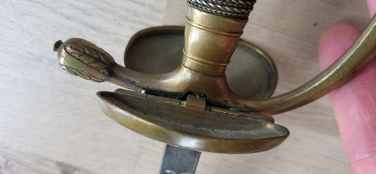 Preussischer IOD alter Art Infanterie Offiziers-Degen Preussen Säbel – Bild 8