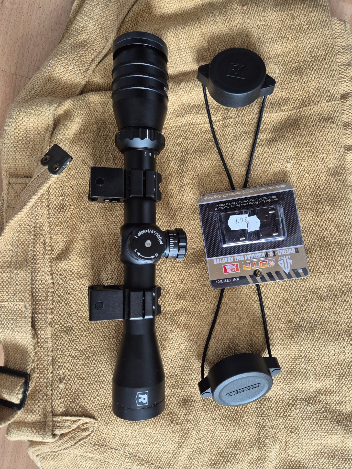 Zielfernrohr Redfield Battlezone 2-7×34 TAC.22 TAC-MOA mit Montage – Bild 1