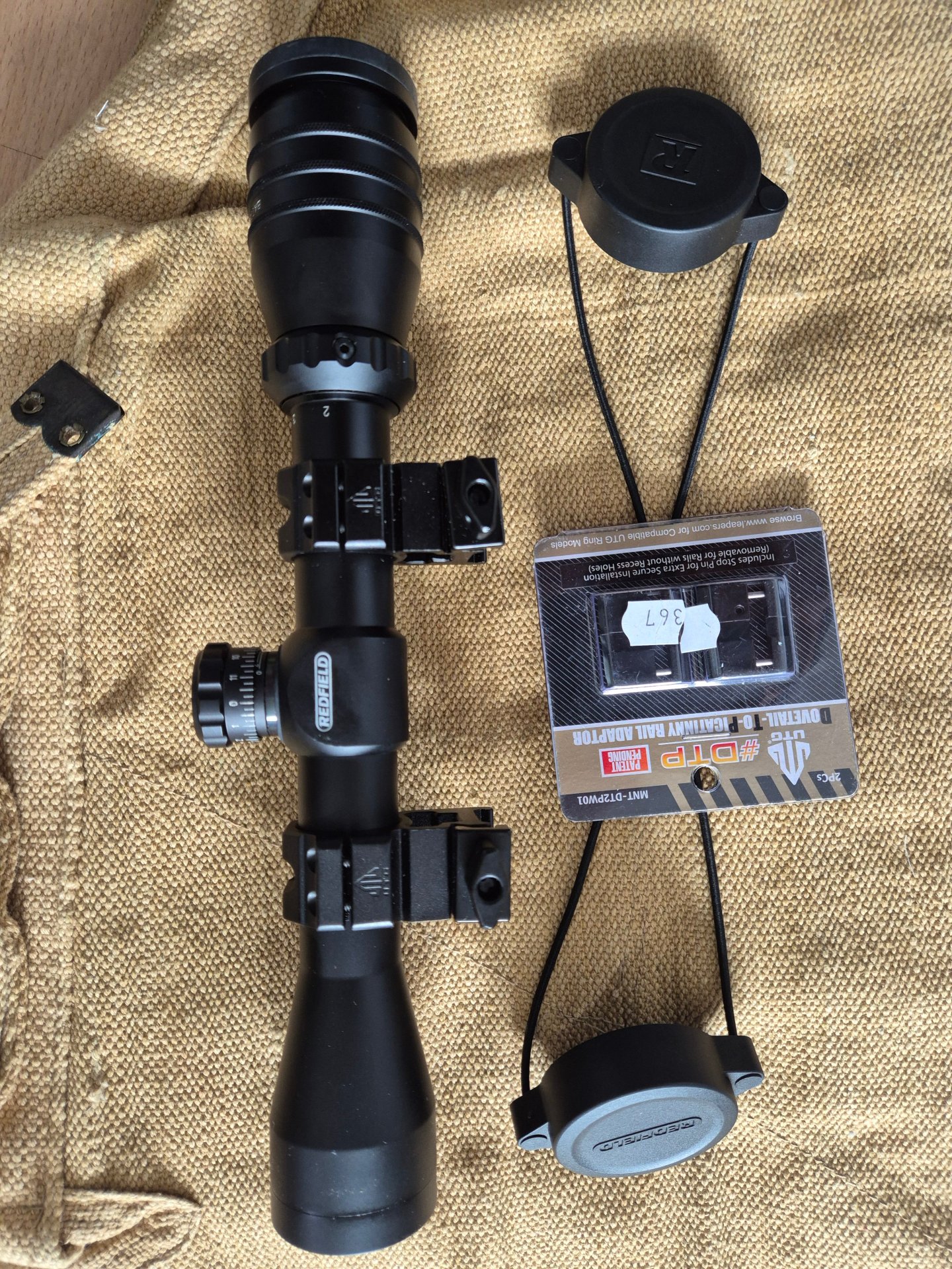 Zielfernrohr Redfield Battlezone 2-7×34 TAC.22 TAC-MOA mit Montage – Bild 2