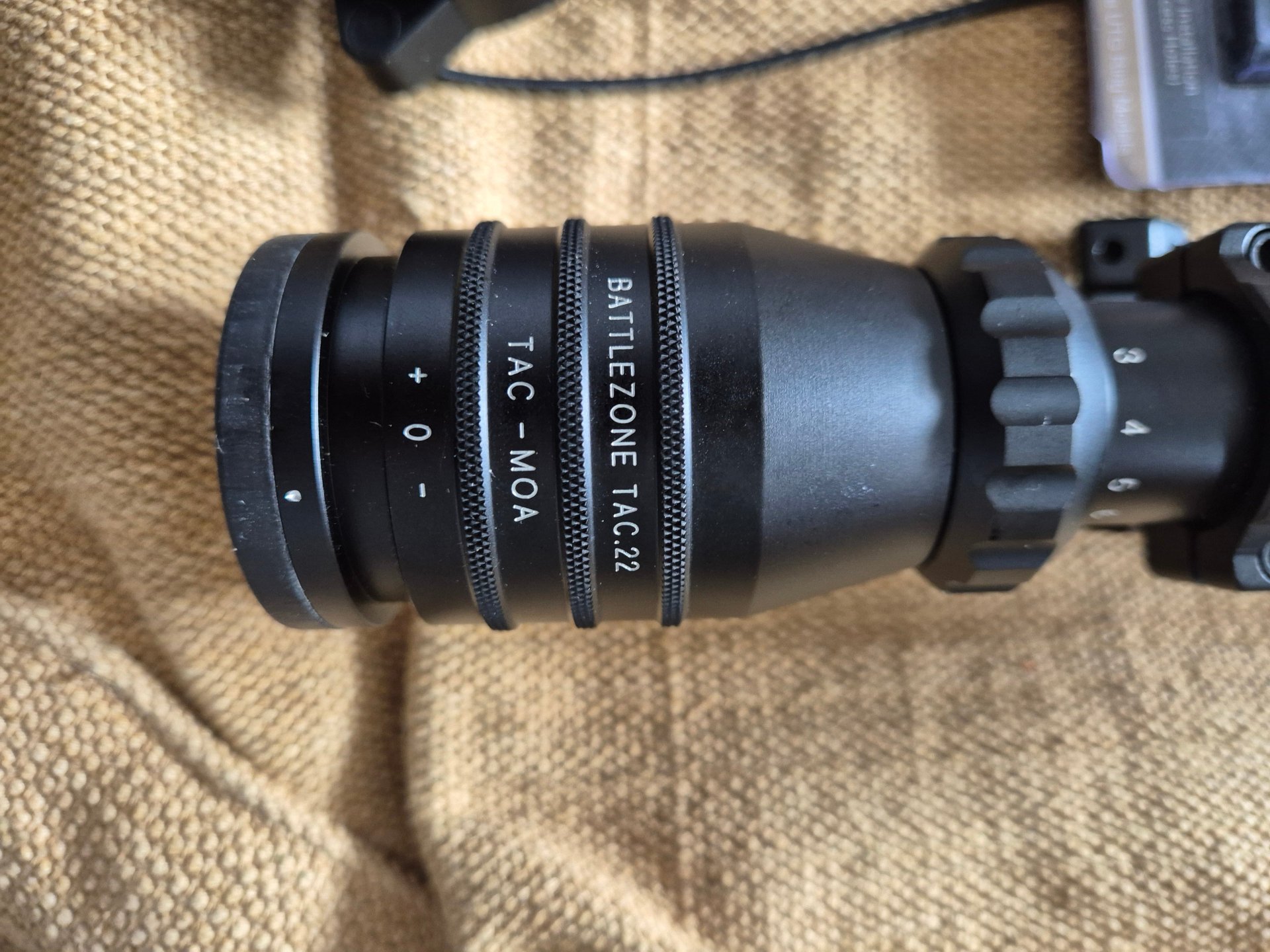 Zielfernrohr Redfield Battlezone 2-7×34 TAC.22 TAC-MOA mit Montage – Bild 3