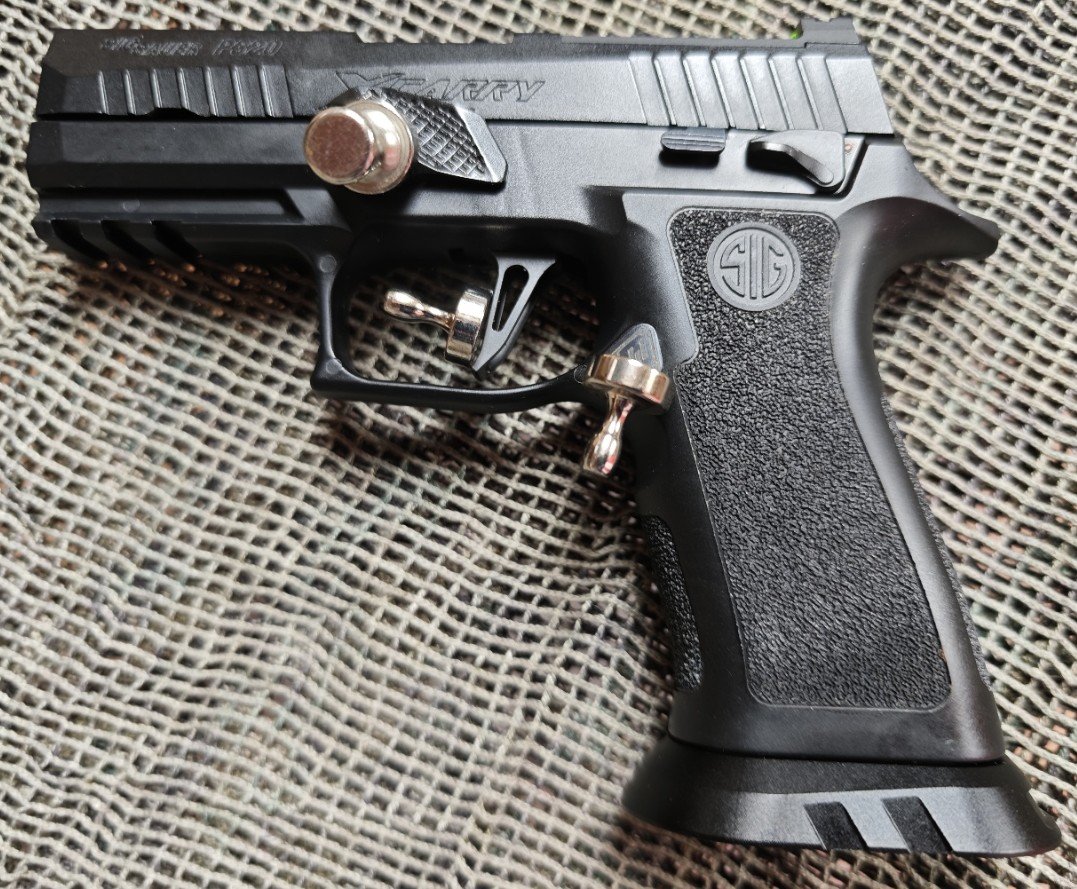 SIG Sauer Proforce P320 X Carry Gas Blowback Custom – Bild 4