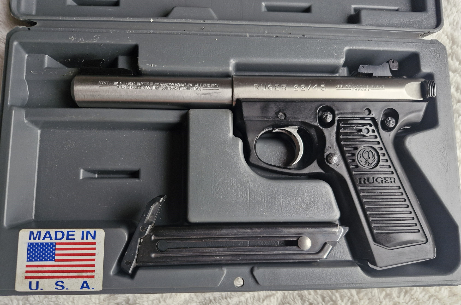 Ruger 22/45 Target Kaliber .22 lr Top!! – Bild 2