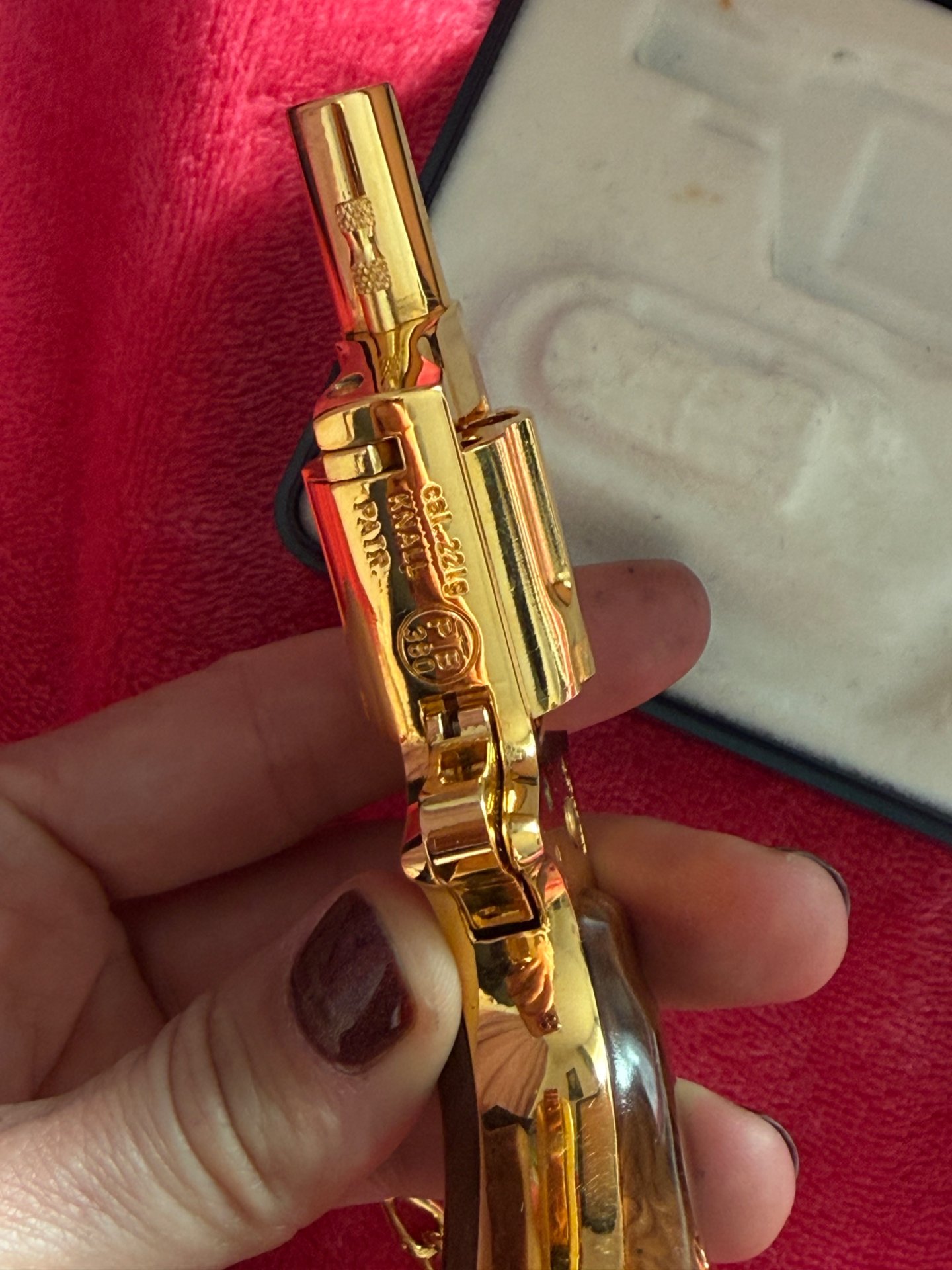 Röhm Little Joe "Gold Anniversary Edition" .22 Long Blank – PTB 380 – Mint in Box – Bild 6
