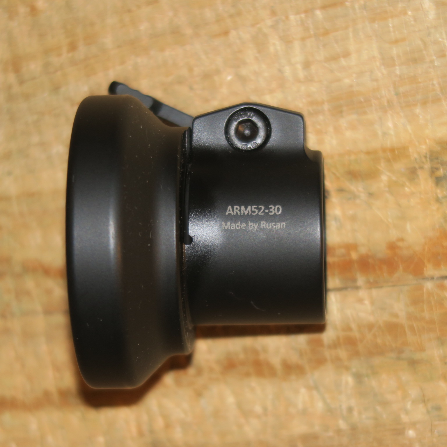 original RUSAN ARM 52-30 ADAPTER 30mm für zB Zeiss 1,1-4x24 Swarovski 1-6x24 KLEMMADAPTER smartclip – Bild 1