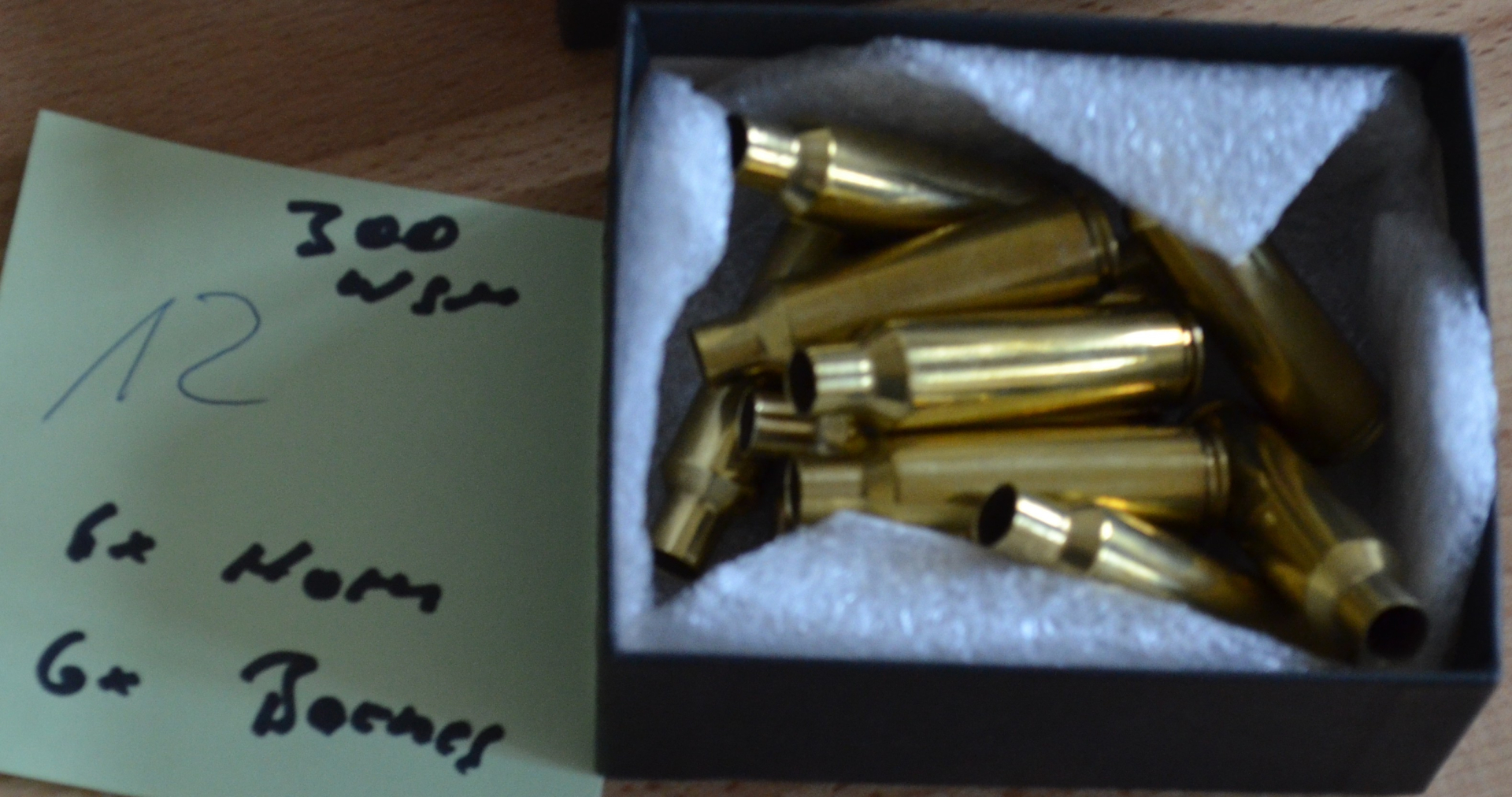 Wiederladen Hülsen .300 WSM Barnes+Hornady – Bild 1