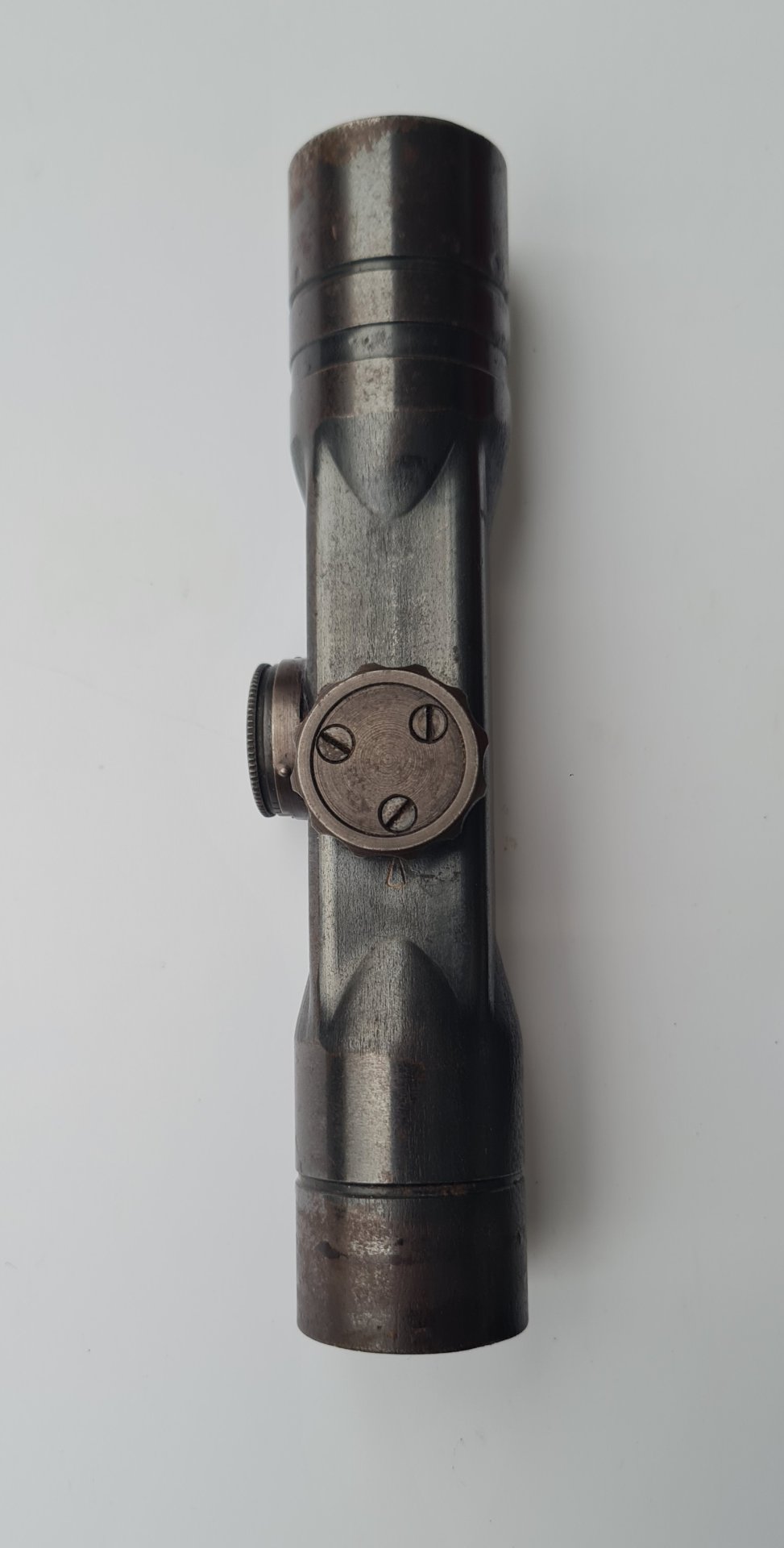 Original Wehrmacht Gw ZF4 ddx. Zielfernrohr Voigtländer & Sohn-50769-ZF4 mit Lederklappen WW2 – Bild 6