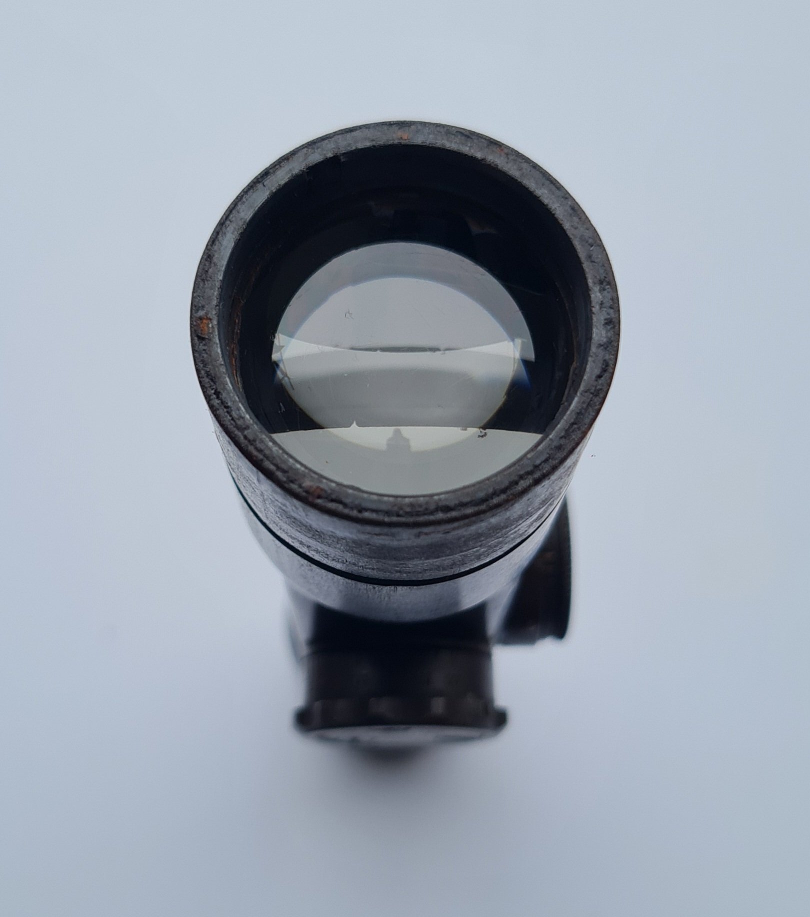 Original Wehrmacht Gw ZF4 ddx. Zielfernrohr Voigtländer & Sohn-50769-ZF4 mit Lederklappen WW2 – Bild 4