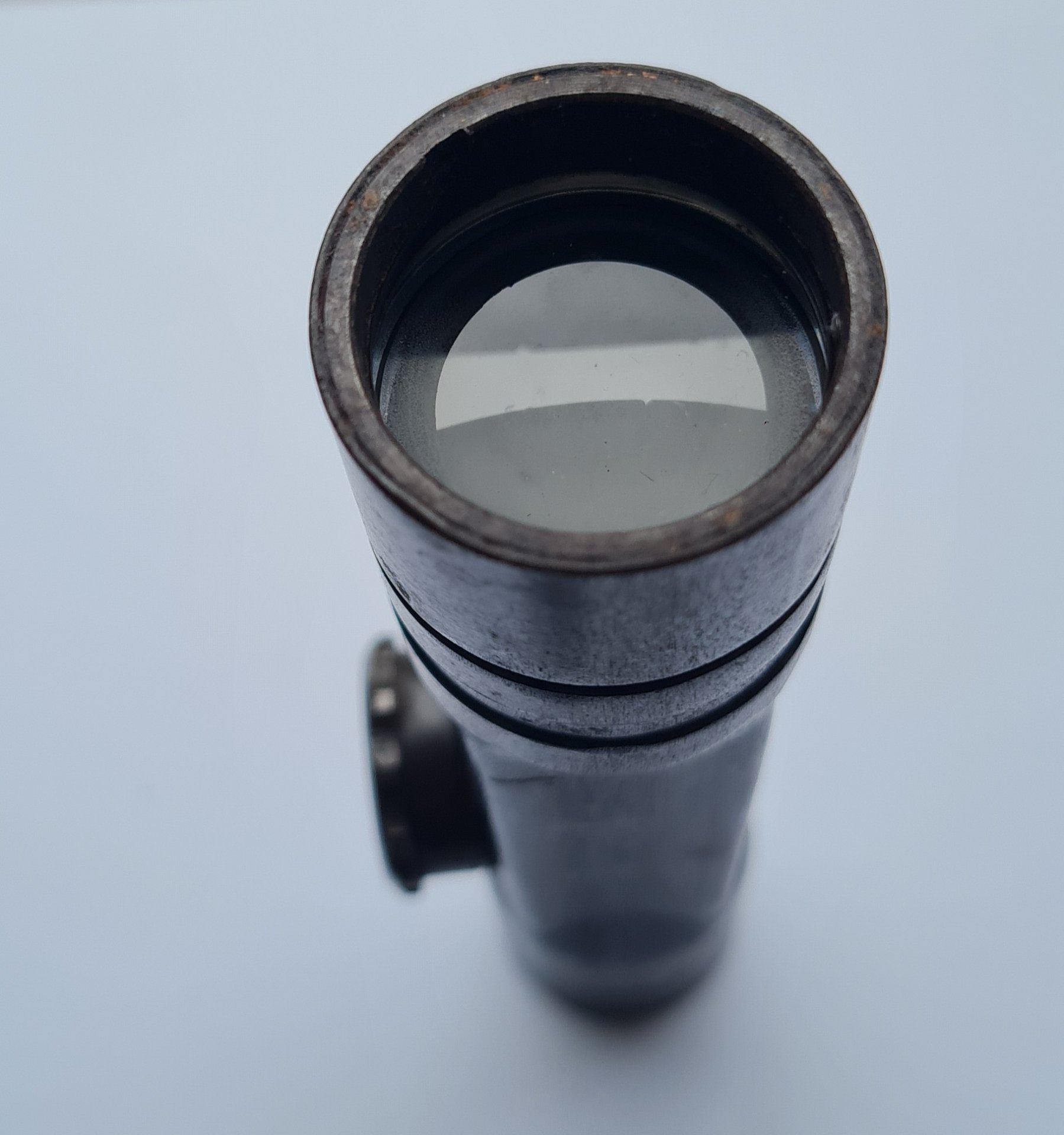 Original Wehrmacht Gw ZF4 ddx. Zielfernrohr Voigtländer & Sohn-50769-ZF4 mit Lederklappen WW2 – Bild 5