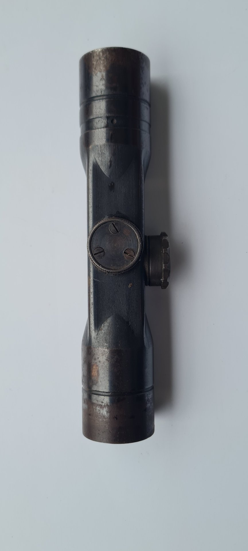 Original Wehrmacht Gw ZF4 ddx. Zielfernrohr Voigtländer & Sohn-50769-ZF4 mit Lederklappen WW2 – Bild 7