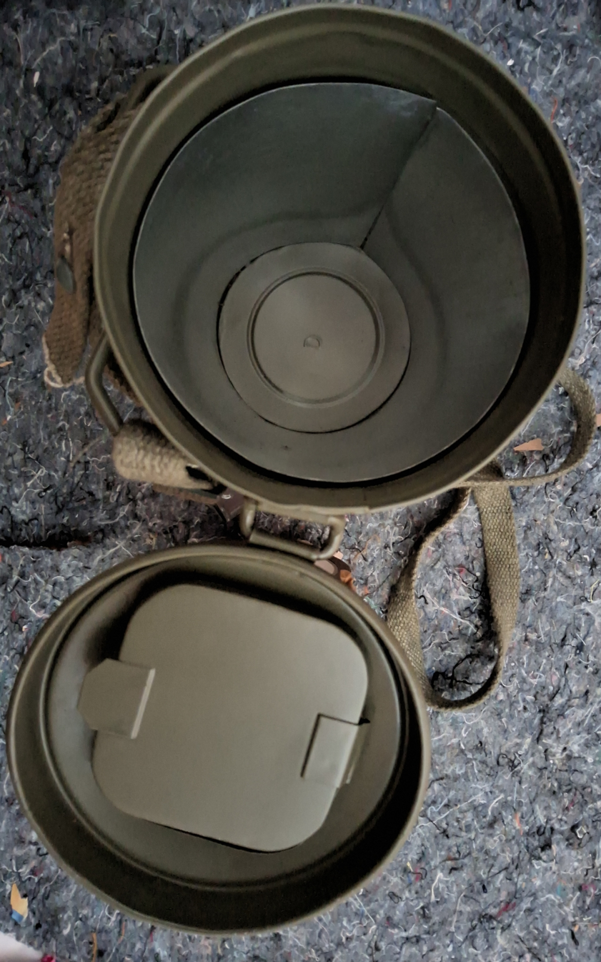 Gasmaskendose Repro Wehrmacht – Bild 2