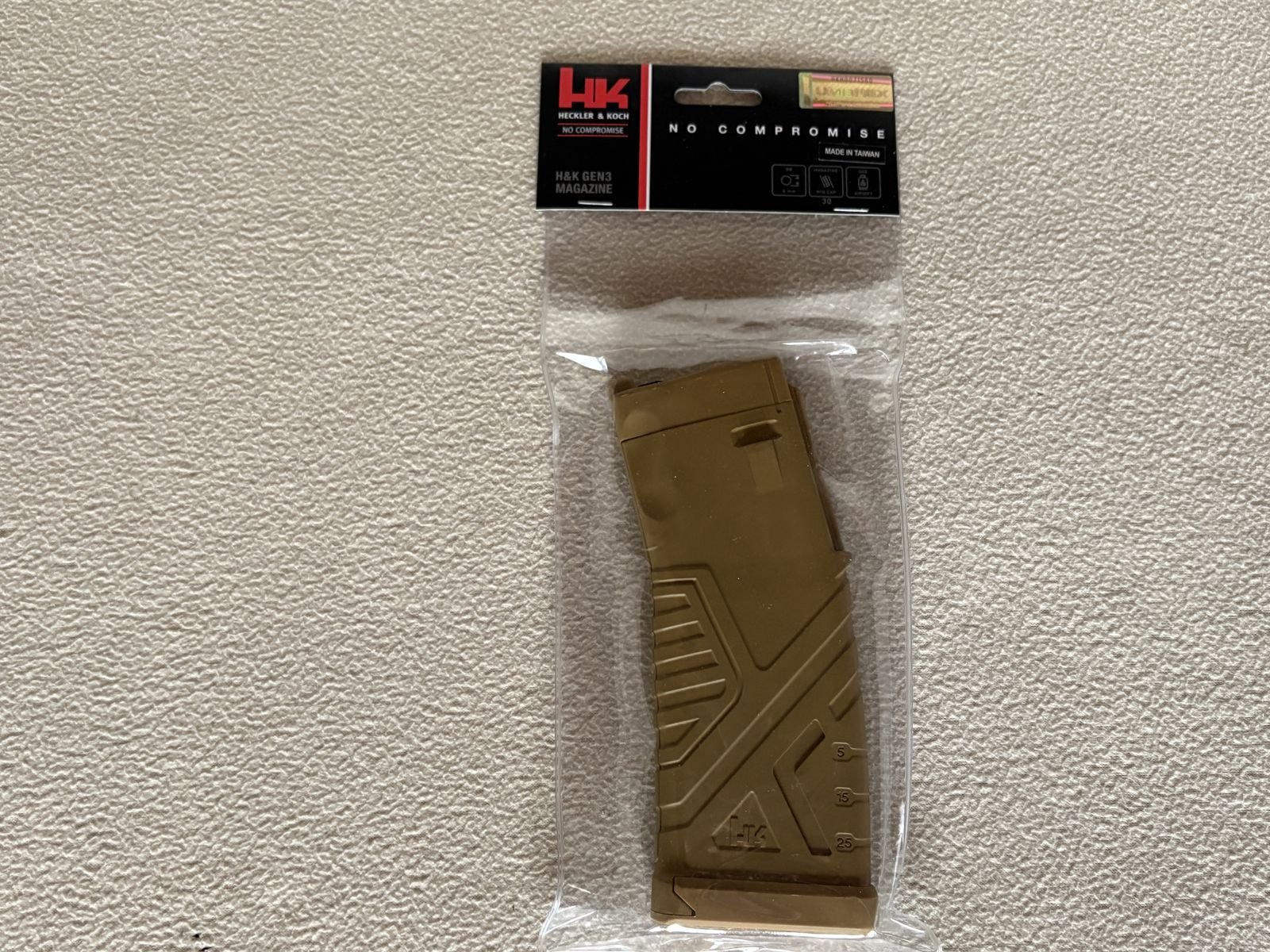 + + + VFC HK416 Gen3 GBB Magazin tan G95 G95K + + + – Bild 1