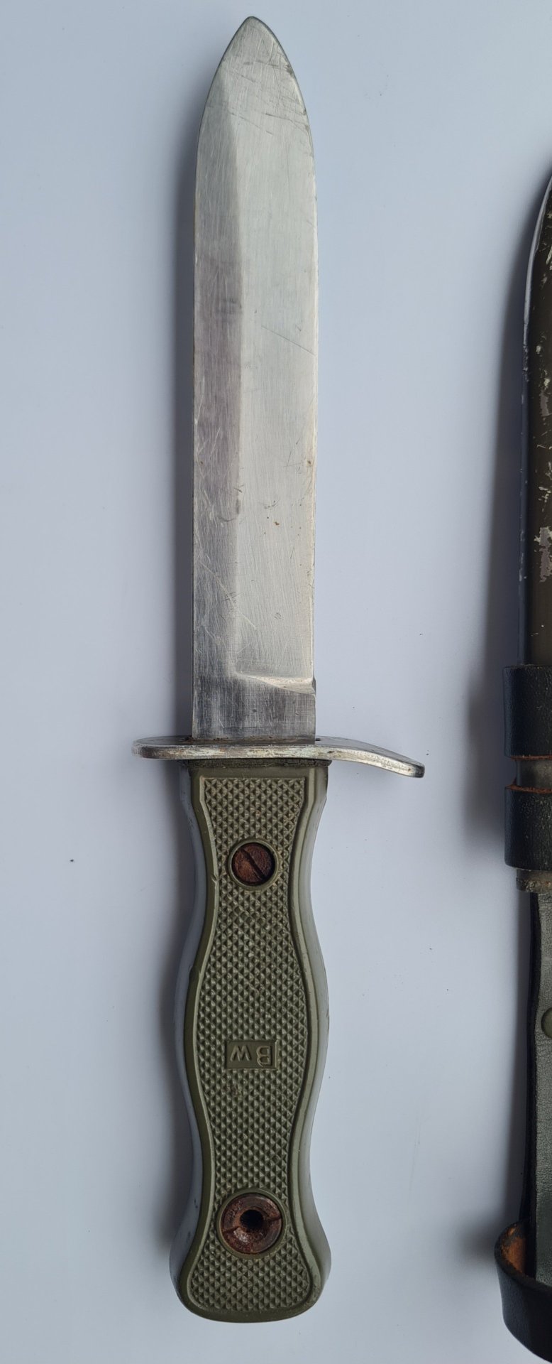 Bundeswehr Kampfmesser HSK70 BW Original mit Scheide – Bild 5
