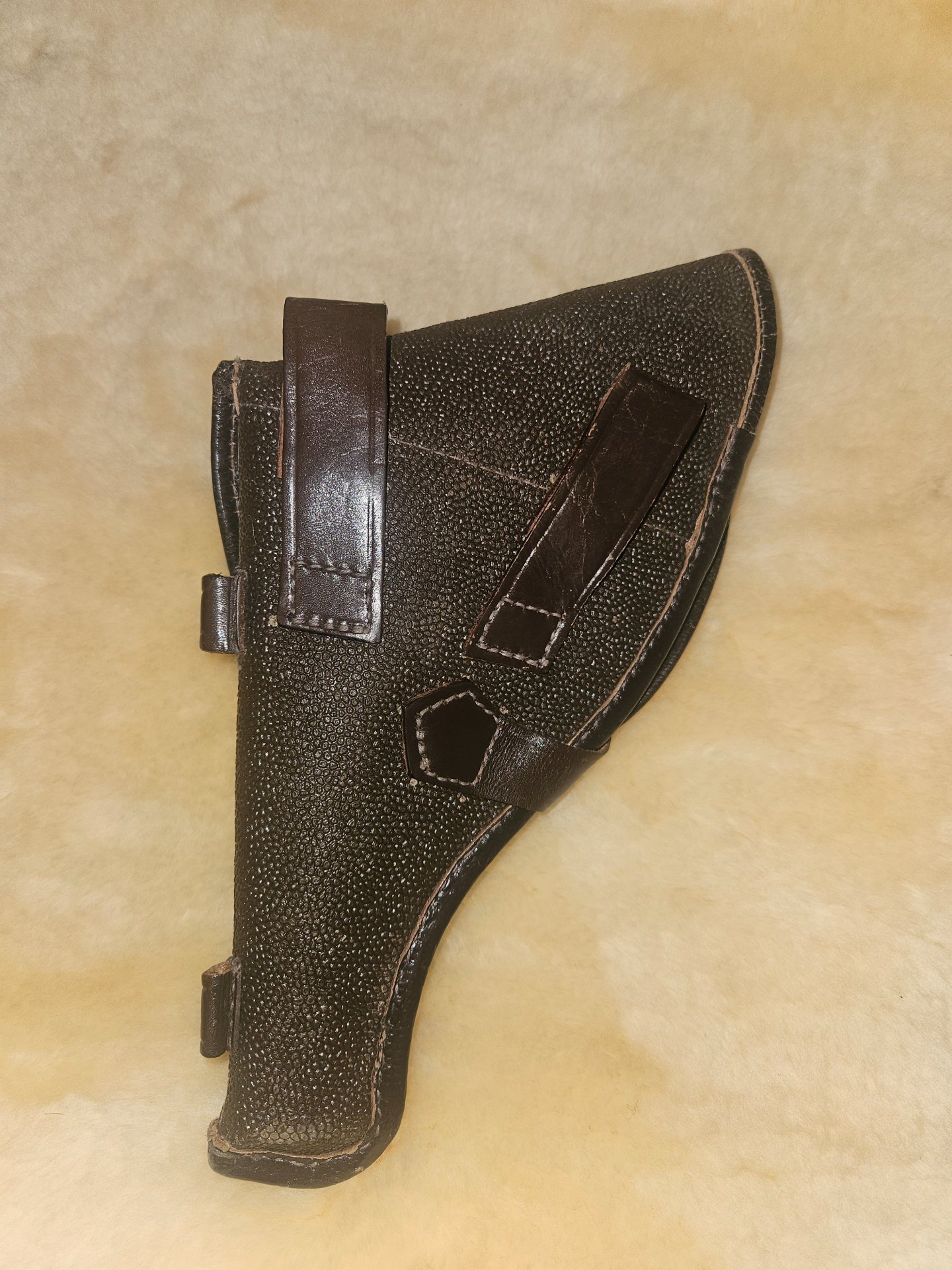 Orginal Russisches/DDR/NVA Nagant Revolver Holster 7,62x38 – Bild 2