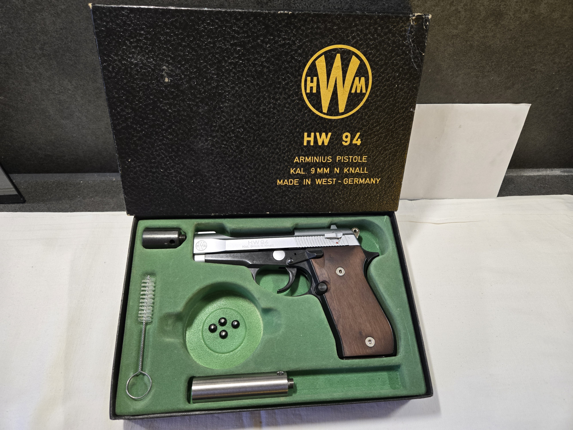 Weihrauch HW 94 PTB 467 Duotone + Extra & Holzgriffe – Bild 1