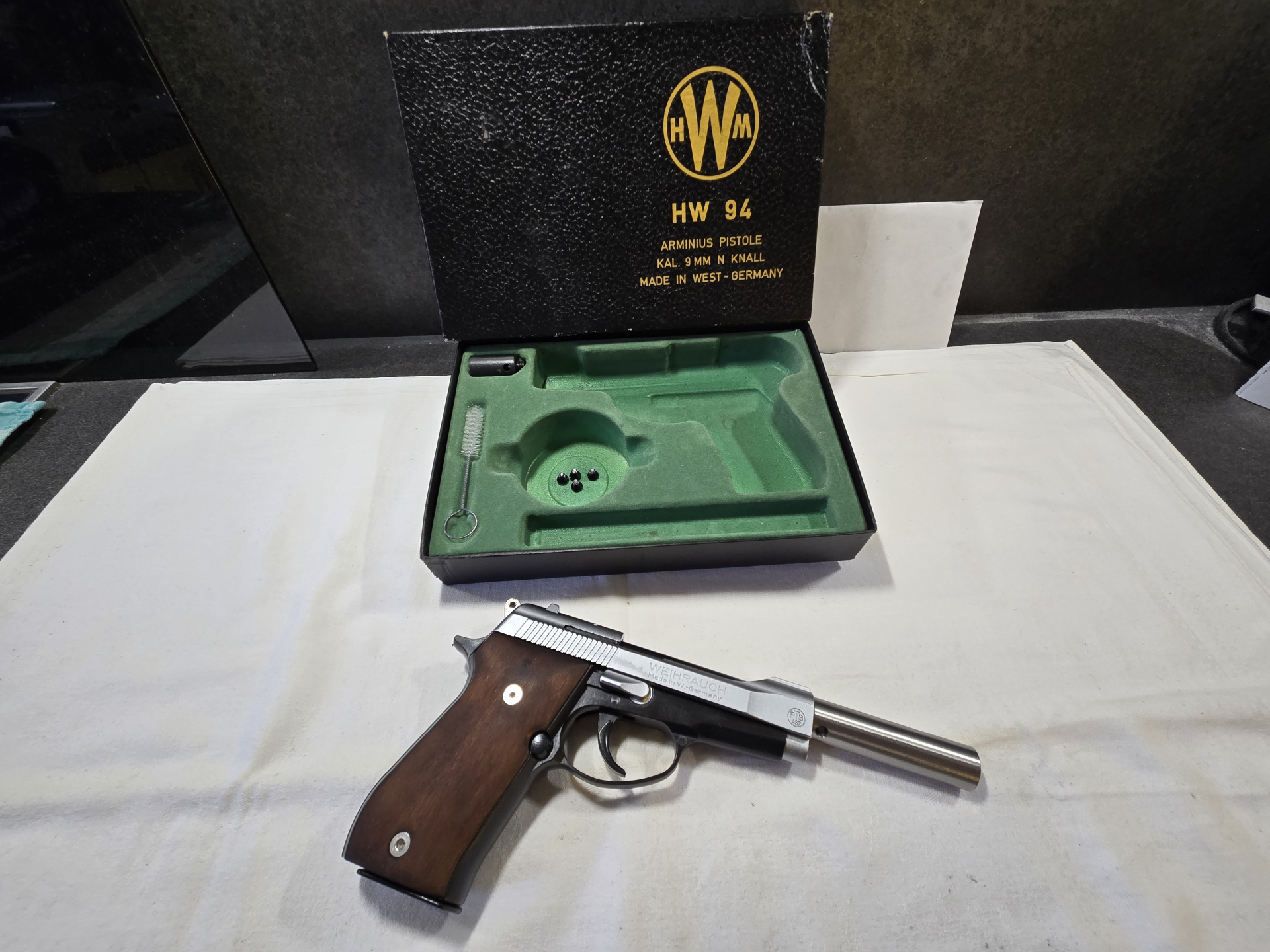 Weihrauch HW 94 PTB 467 Duotone + Extra & Holzgriffe – Bild 3