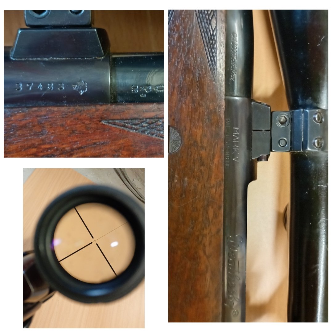 Repetierbüchse Weatherby Cal.Weath.300.Mag. MkV mit Optik – Bild 4