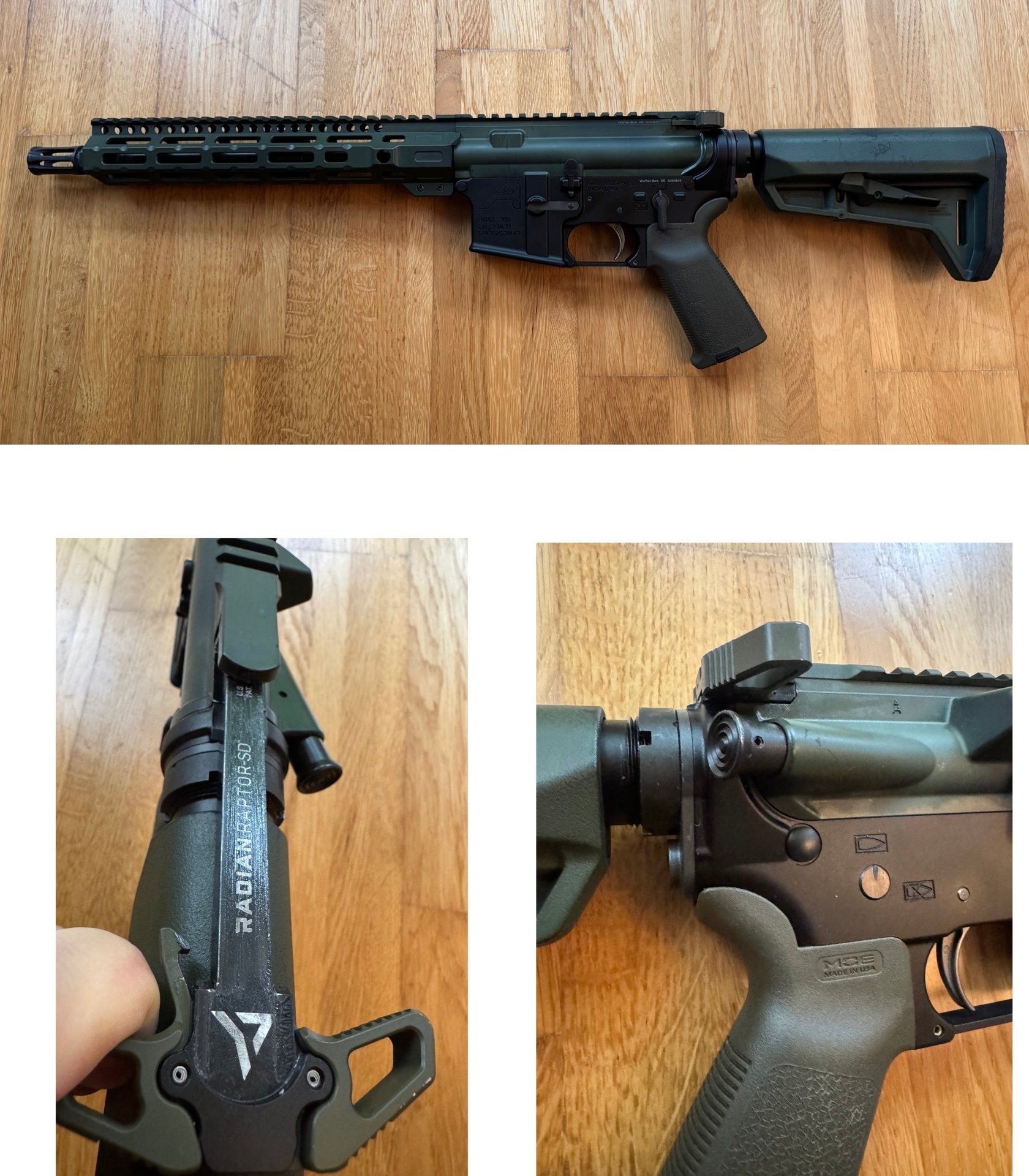 Waffen Burk AR .300AAC Blackout – Bild 3