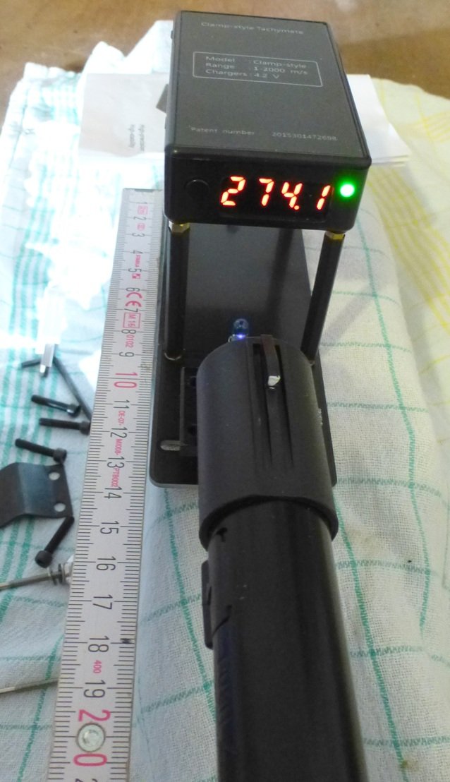 Chronograf - ballistischer Geschwindigkeitsmesser – Bild 2