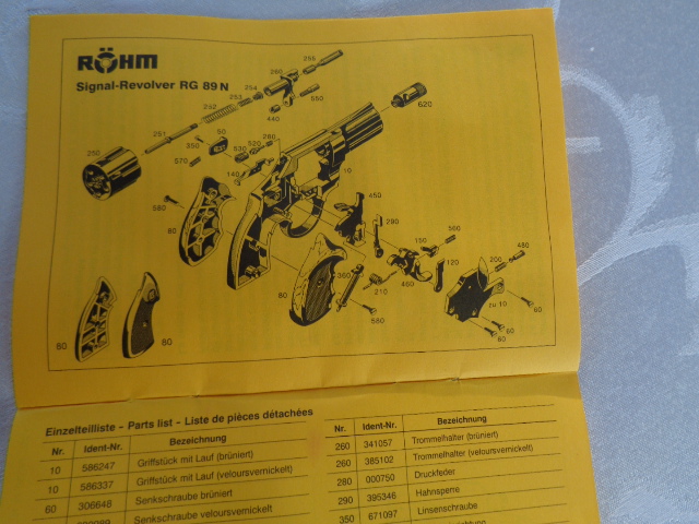 RÖHM Revolver, Gas-, Schreckschuss-, Signalrevolver – Bild 5