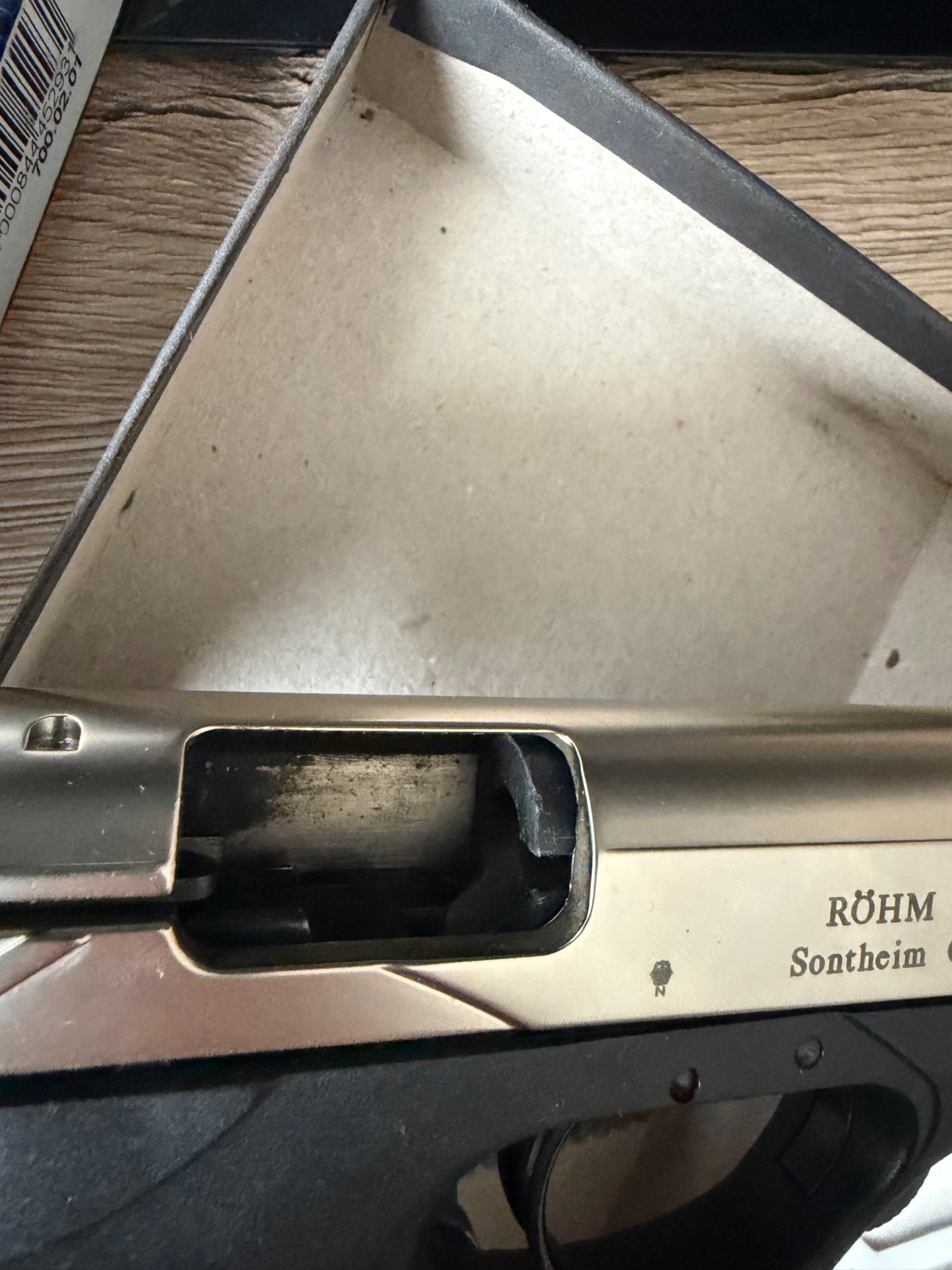 Röhm Vector CP1 Nickel vernickelt 9 mm P.A.K. – Bild 3