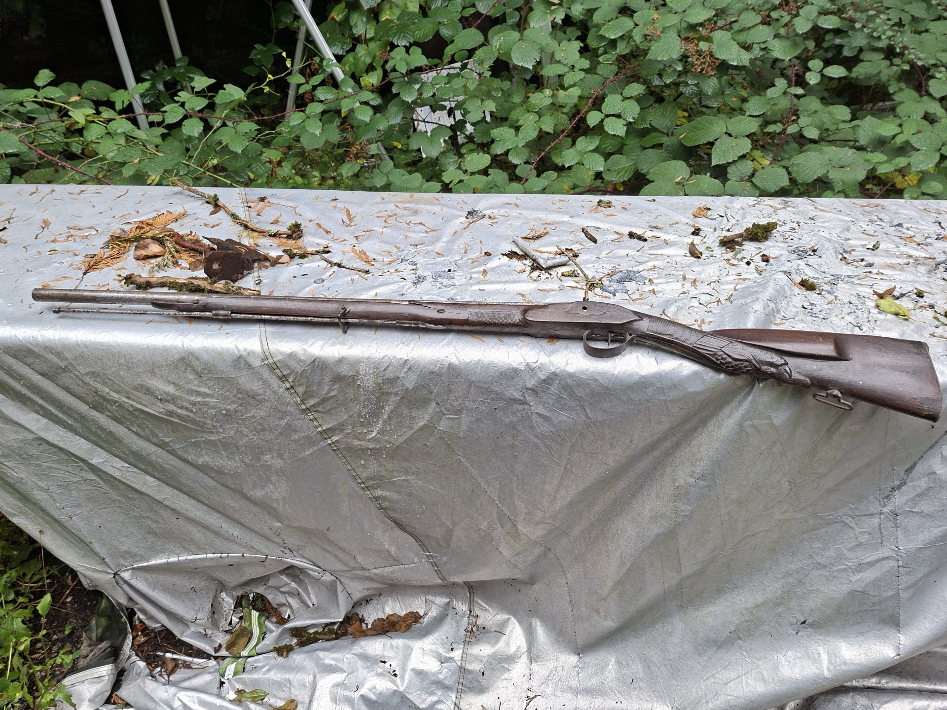 Leichte originale Vorderlader Flinte – Bild 1