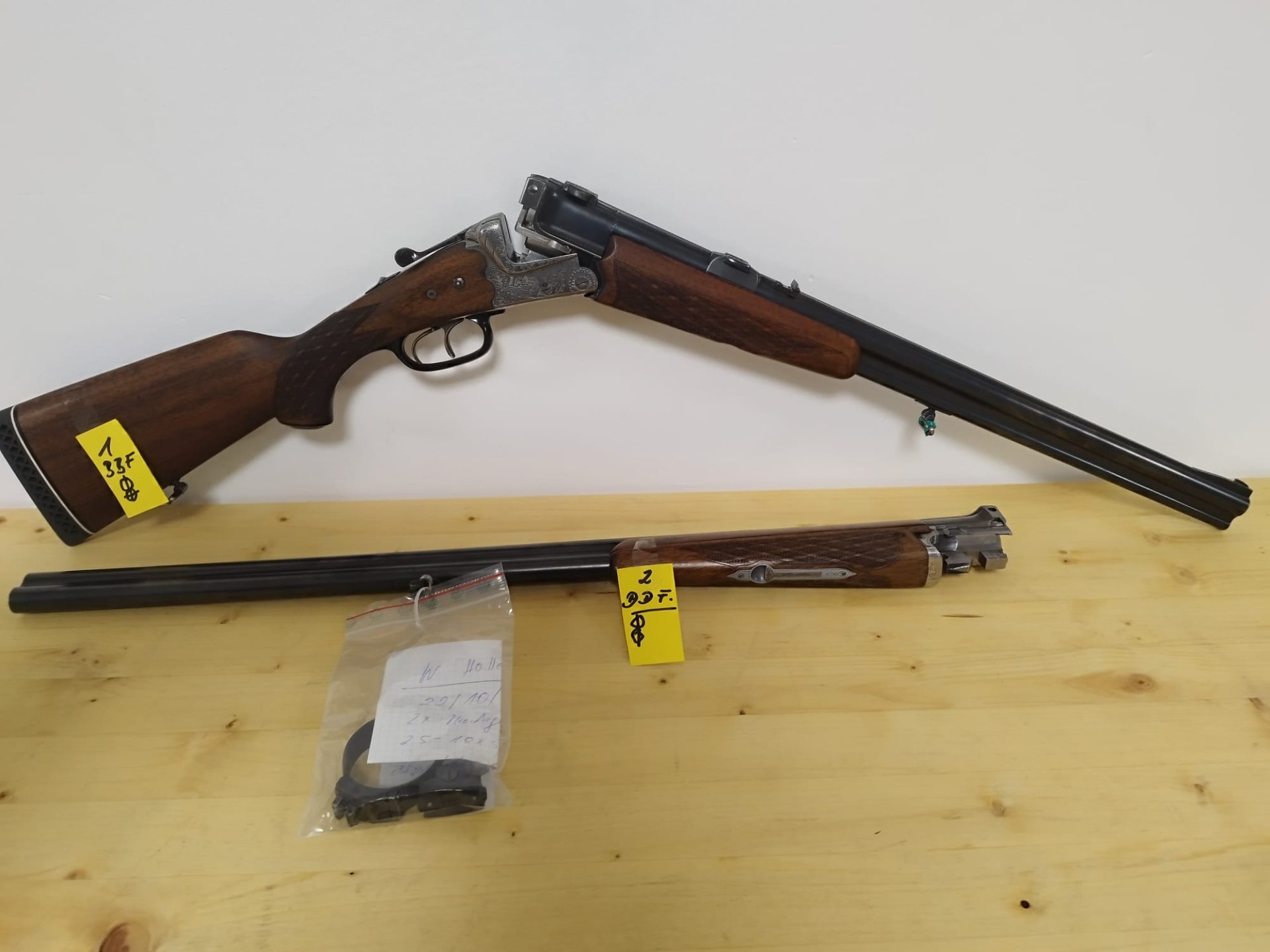 BBF. HEYM Kàl :16/70 Kugel 7x65R und WL 16/70 mit Ejéktor – Bild 4