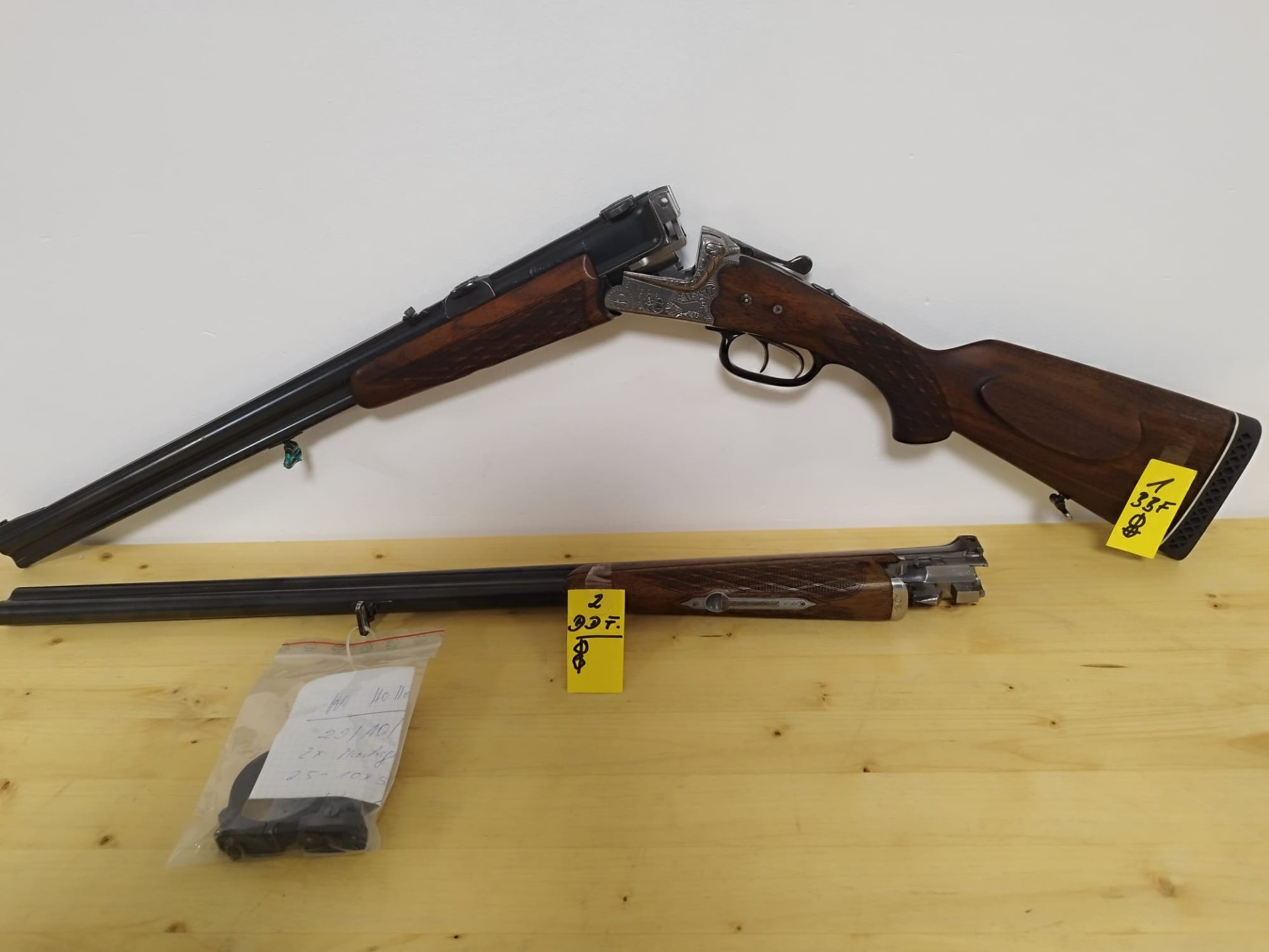 BBF. HEYM Kàl :16/70 Kugel 7x65R und WL 16/70 mit Ejéktor – Bild 1