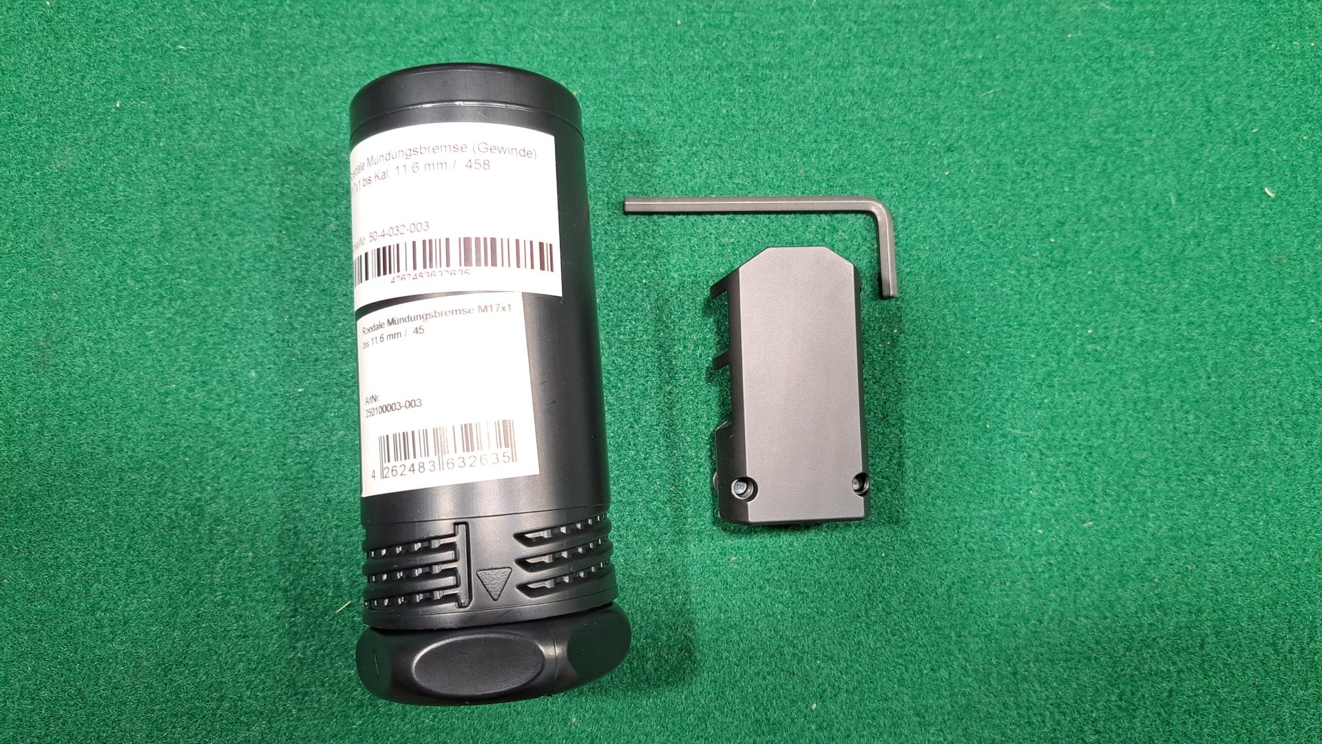Roedale Mündungsbremse Gewinde M17x1 Geeignet bis Kal. 11.6 mm / .458 – Bild 2