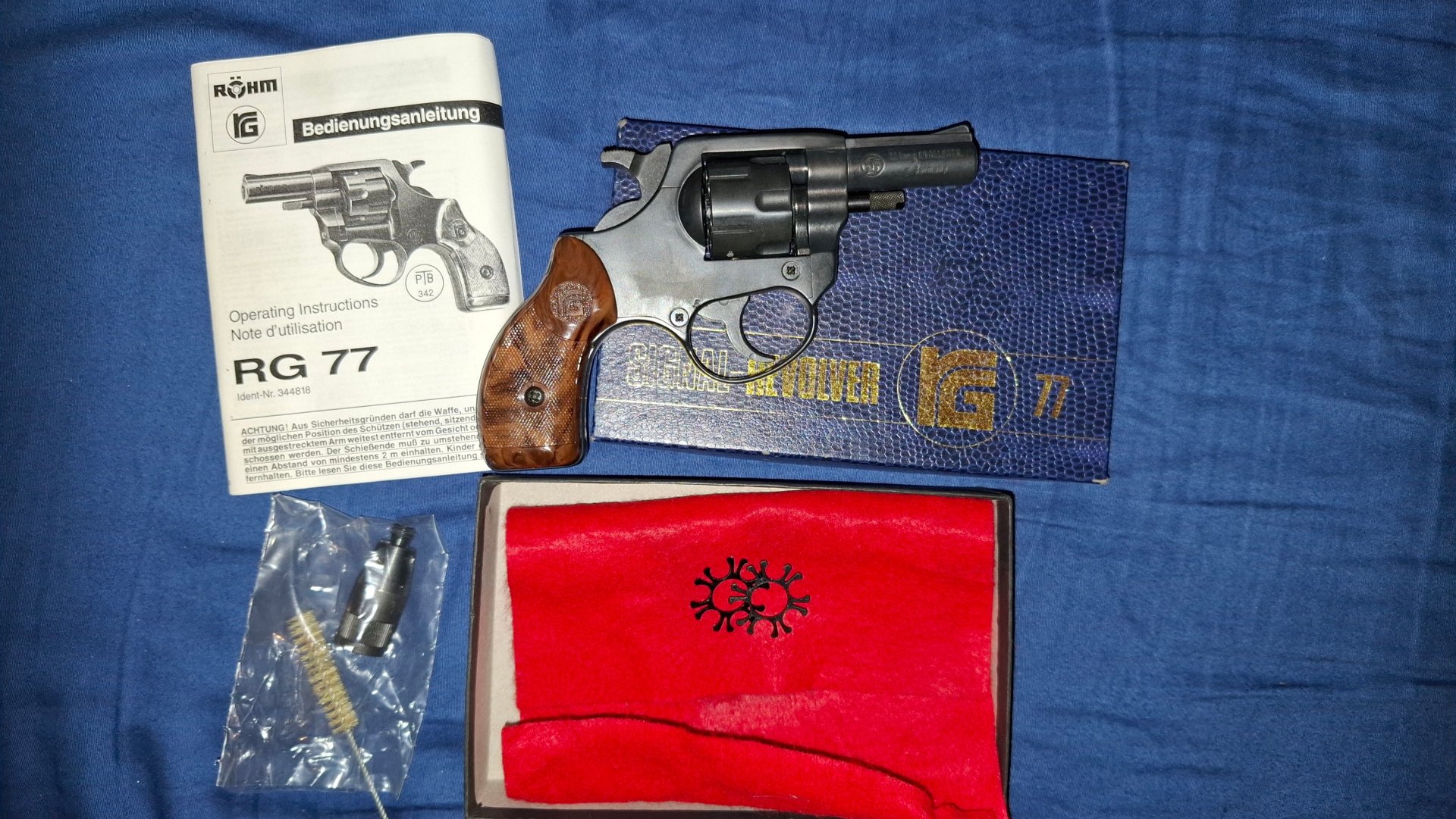 SRS-Revolver Röhm RG77 Kal.22langK.PtB 342 OVP (ungeschossen) – Bild 2