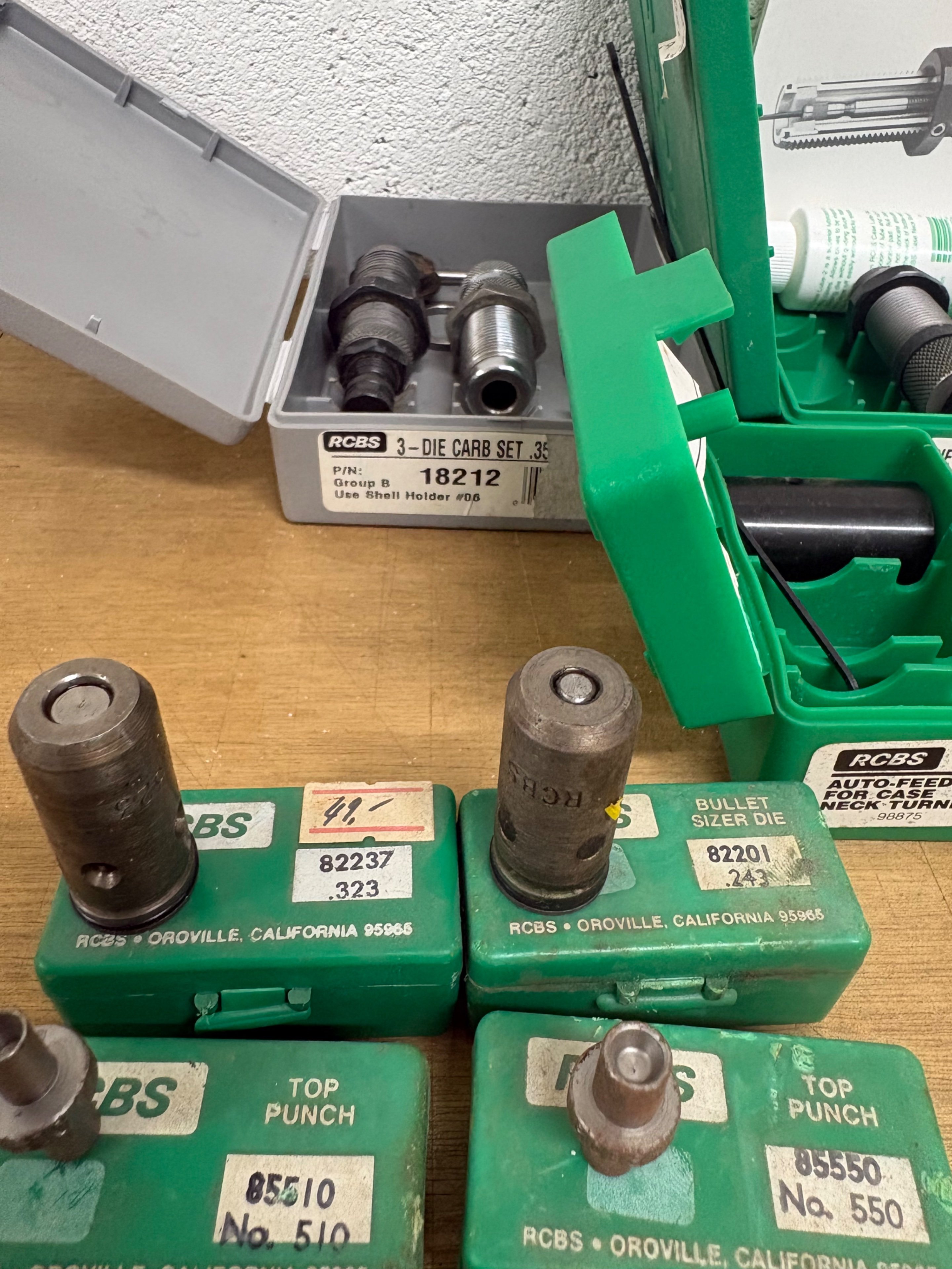 RCBS Wiederlader Equipment Matritze Konvolut – Bild 3