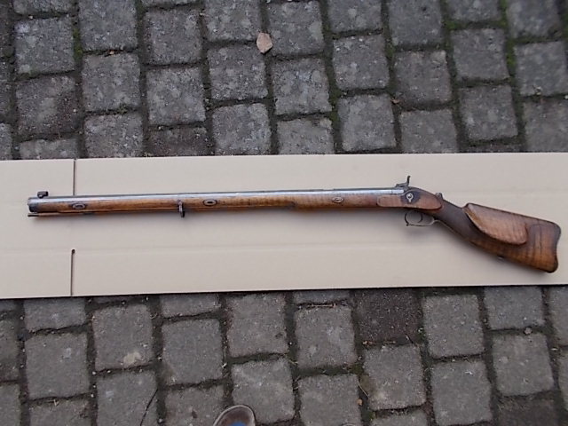 Achtung Sammler alte schöne seltene VL Jägerbüchse Perkussionsgewehr no Teile 98 – Bild 6