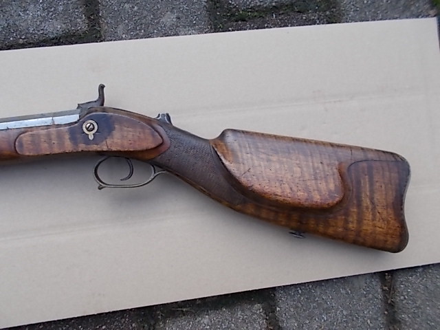 Achtung Sammler alte schöne seltene VL Jägerbüchse Perkussionsgewehr no Teile 98 – Bild 5
