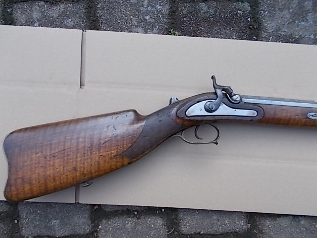 Achtung Sammler alte schöne seltene VL Jägerbüchse Perkussionsgewehr no Teile 98 – Bild 2