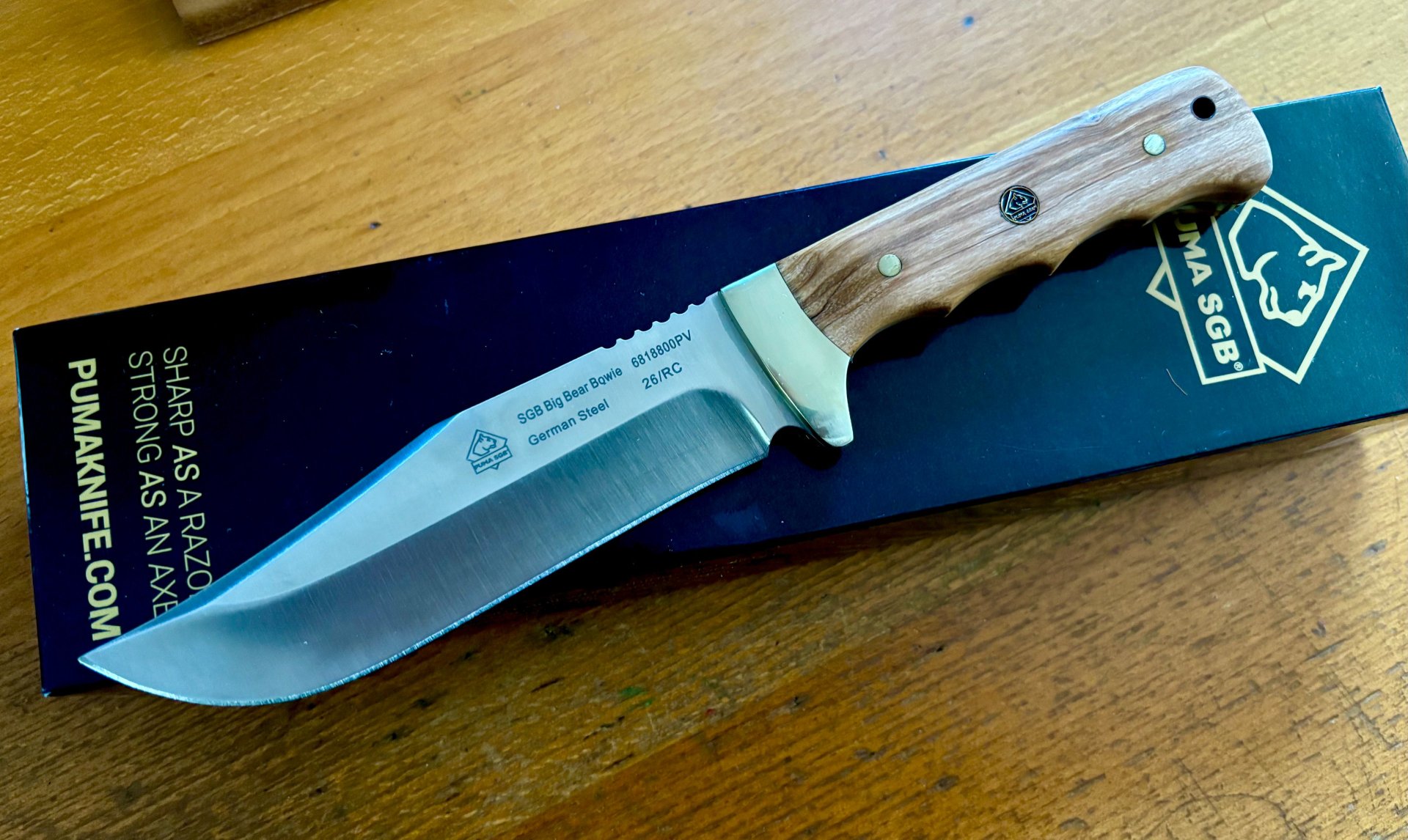 Puma SGB BIG BEAR BOWIE Olive Wood – Bild 1