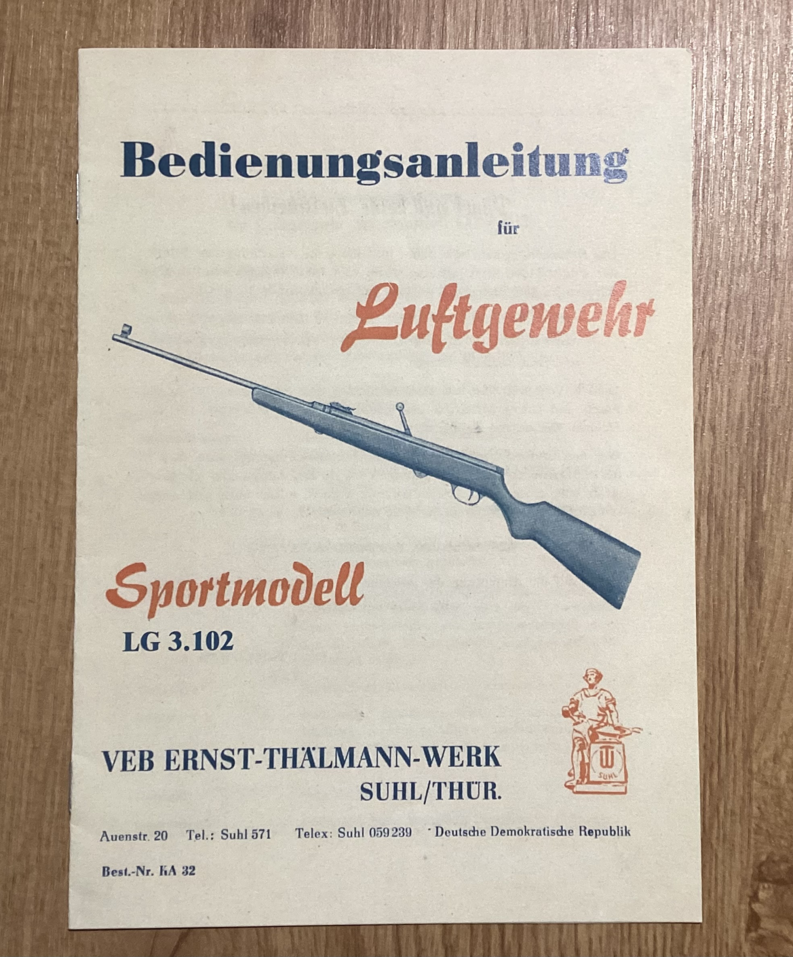 seltene Beschreibung Haenel 310.2 – Bild 1