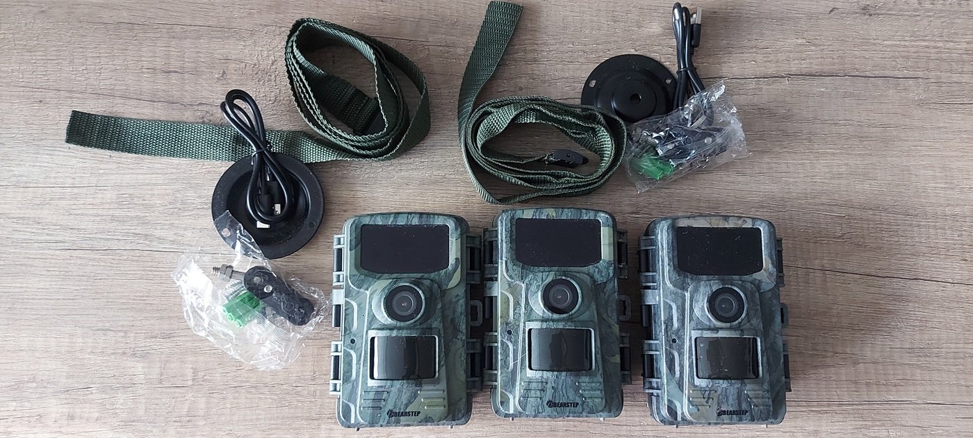 Bearstep Set 3 x Wildkamera HD Super 16 – Bild 1