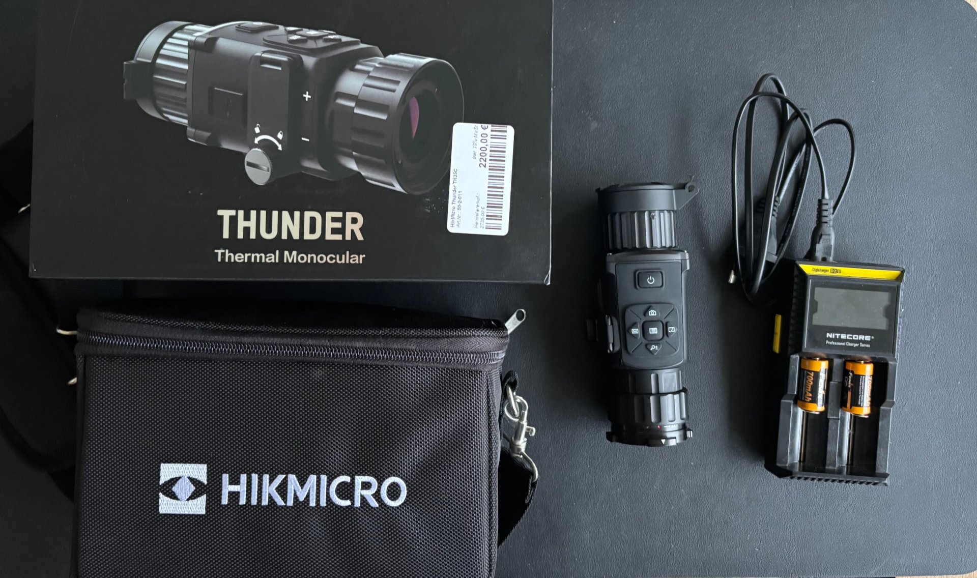 Wärmebildvorsatzgerät Hikmicro Thunder TH35C - absolut neuwertig in OVP! – Bild 3