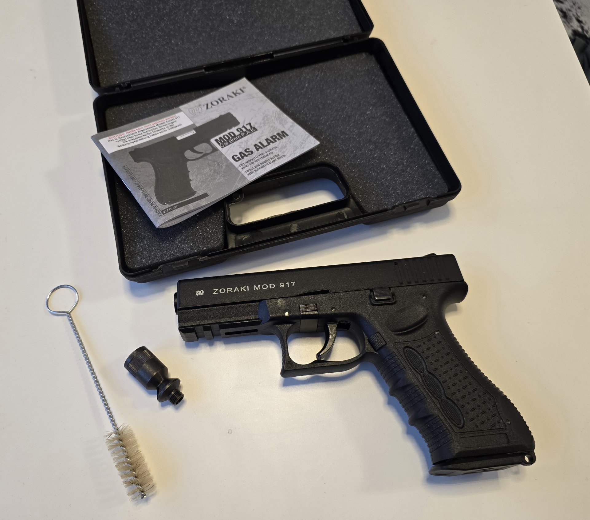 Zoraki Mod 917 (Glock 17 Nachbau) - neuwertig – Bild 1
