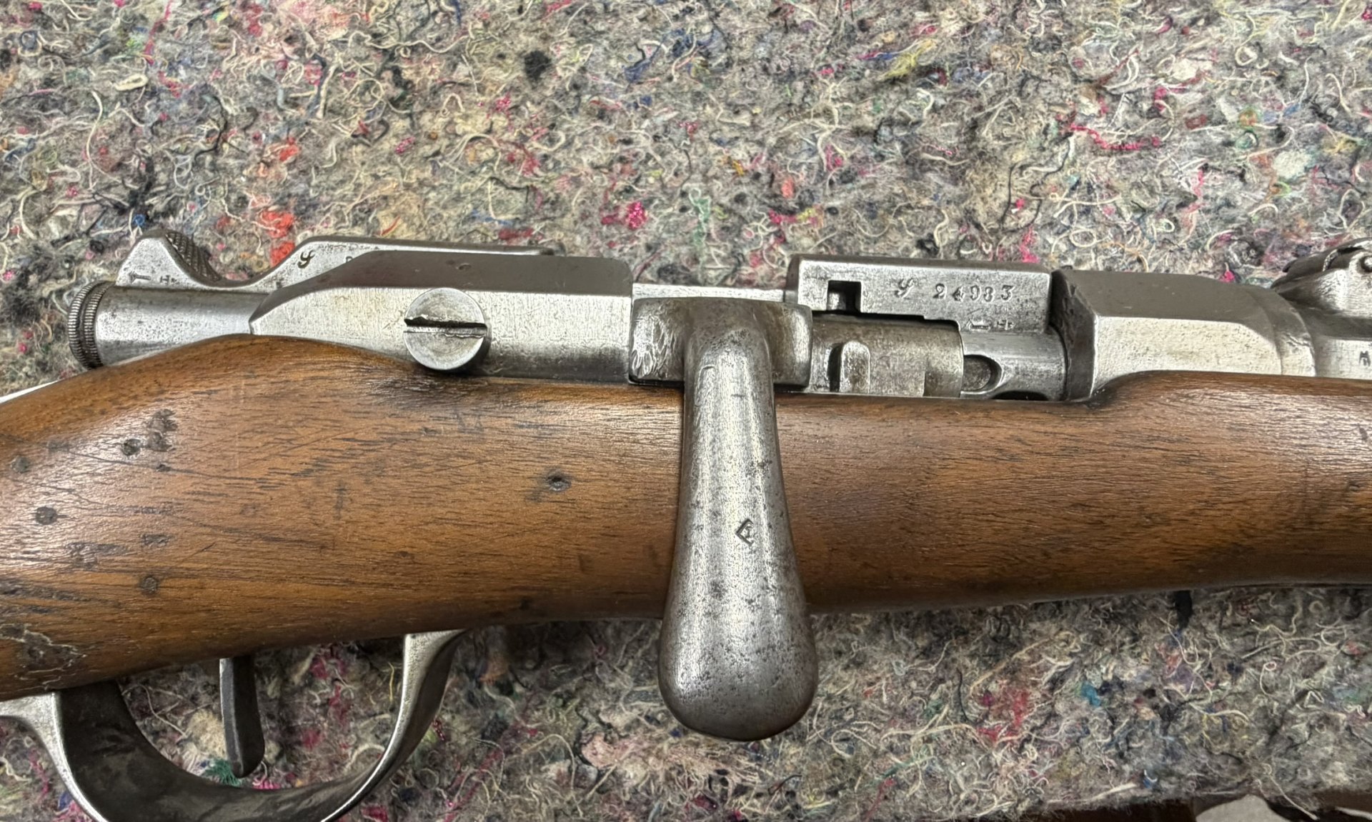 Chassepot Gewehr Mod. 1874/80 Cal. 11 × 59 mm R . – Bild 7