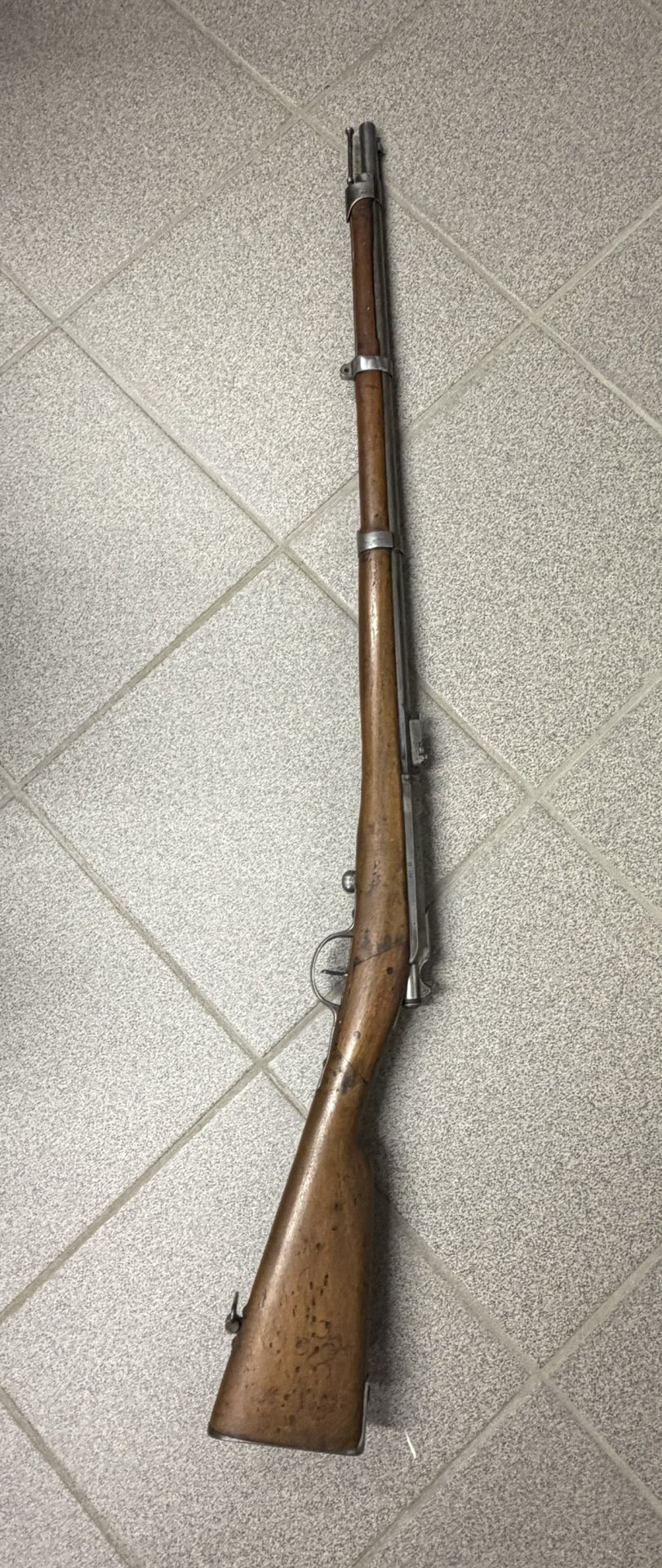 Chassepot Gewehr Mod. 1874/80 Cal. 11 × 59 mm R . – Bild 2