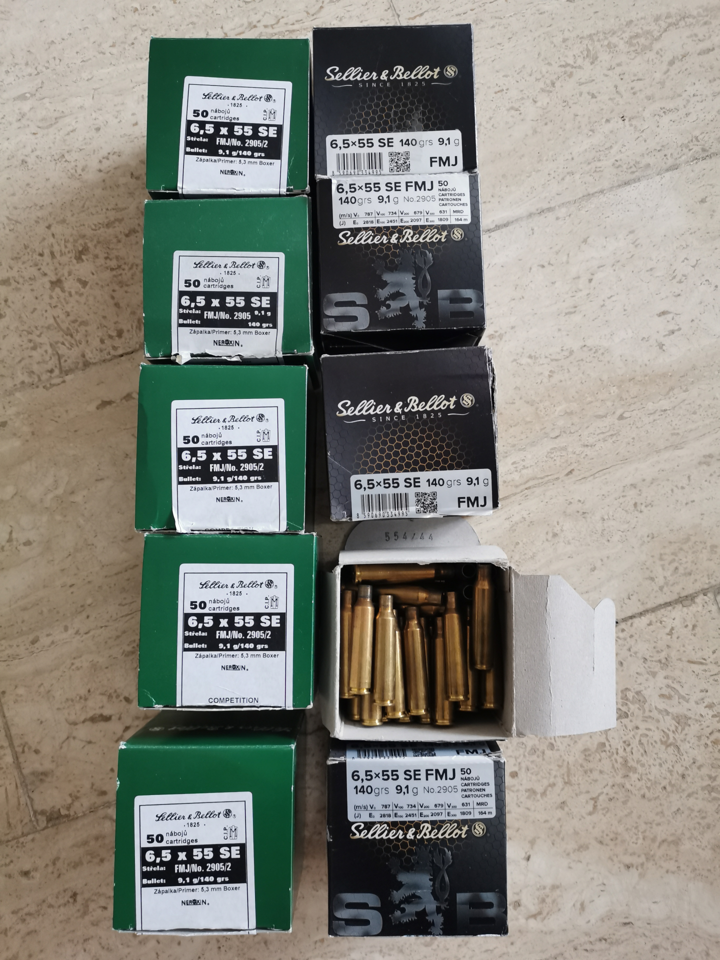 500 Hülsen S&B, 6,5X55 – Bild 1