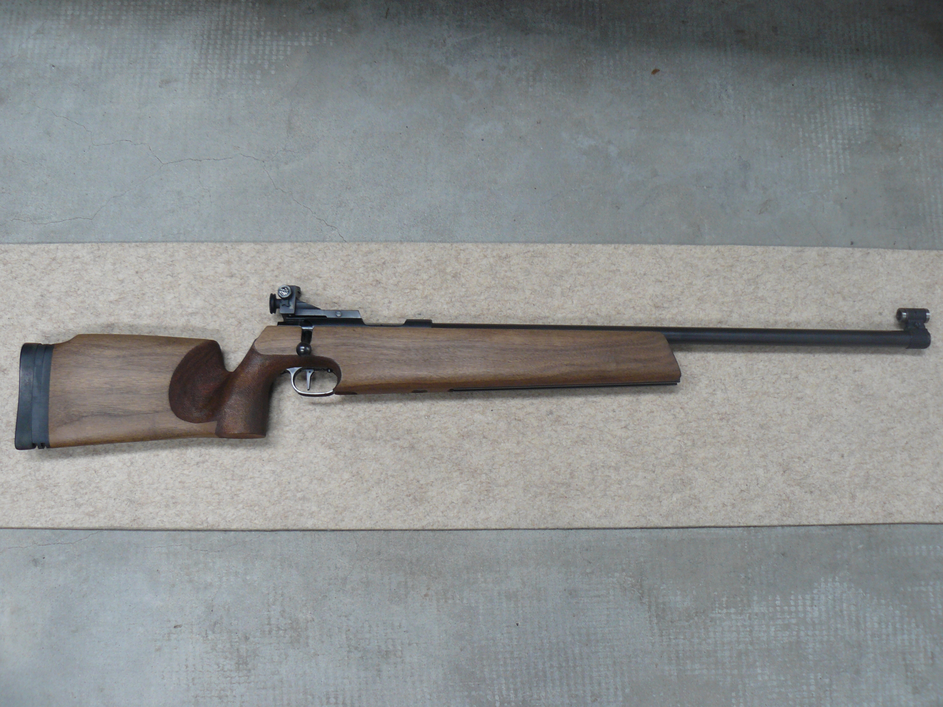Gut erhaltenes Walther KK Matchgewehr UIT-Spezial, Kal. 22lr, 1970 – Bild 1