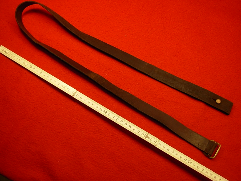 Originaler Gewehrriemen ca.1900 Messingbeschläge – Bild 1