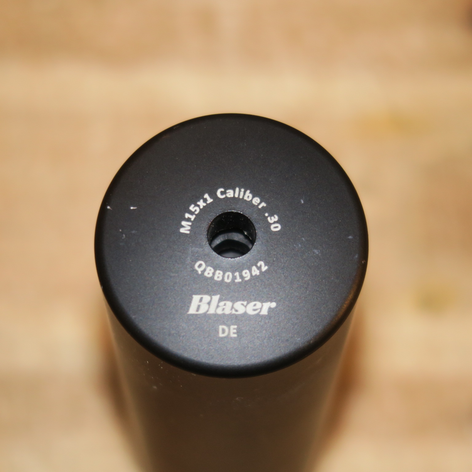 original BLASER SCHALLDÄMPFER OVERBARREL Kal. 30 mit M15x1 GEWINDE 308WIN 30-06 300WinMag – Bild 2