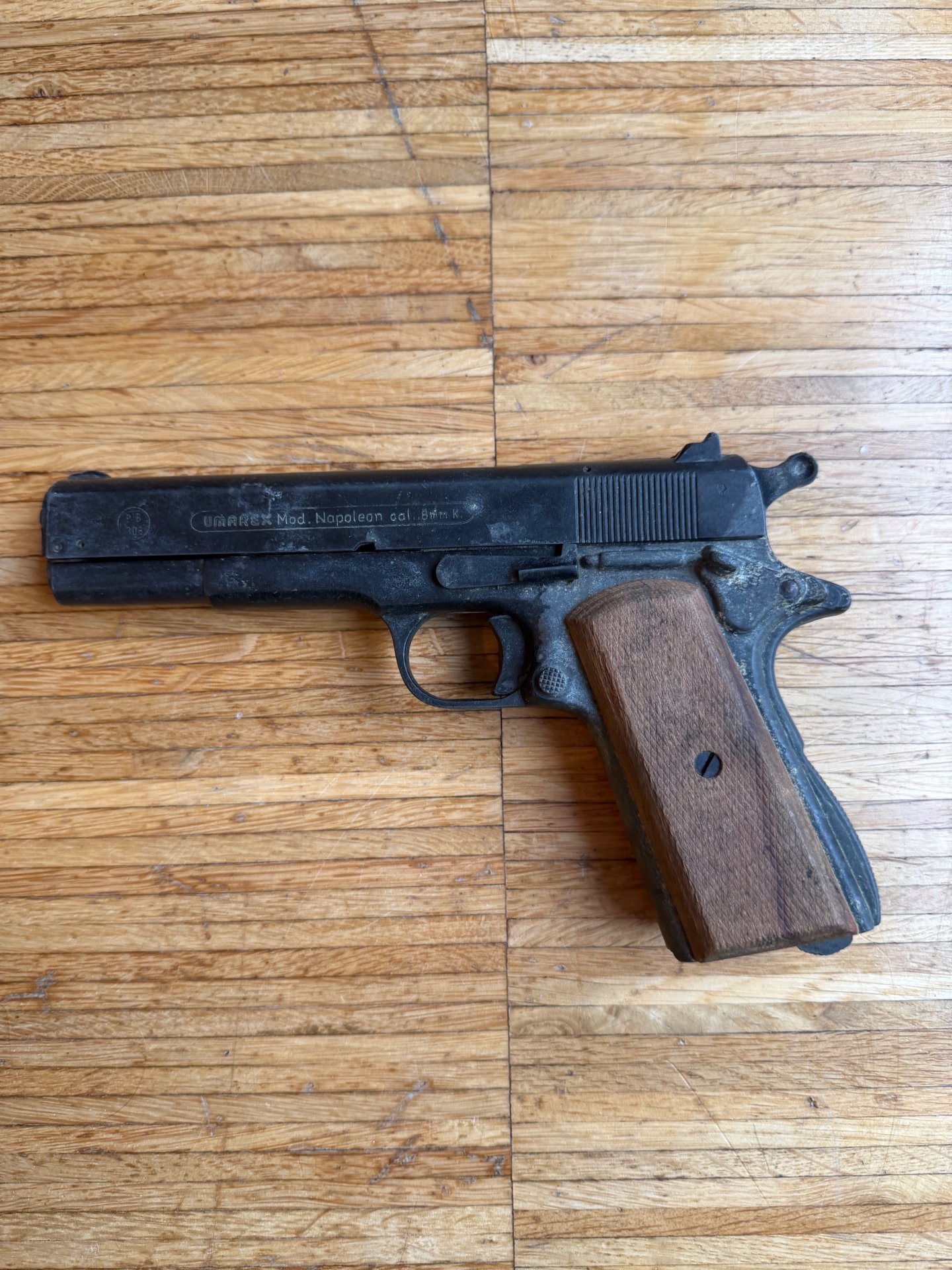 Schreckschusspistole UMAREX Mod. Napoleon cal. 8mm Knall Colt 1911 – Bild 1