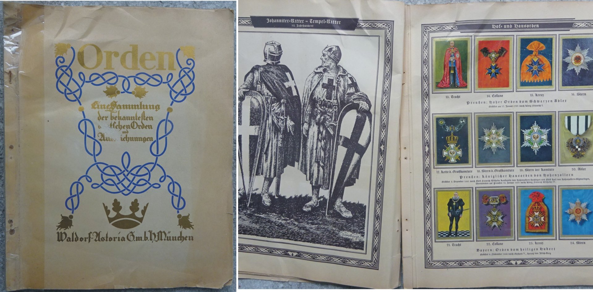 Sammelbilderalbum „Orden“ – Bild 1